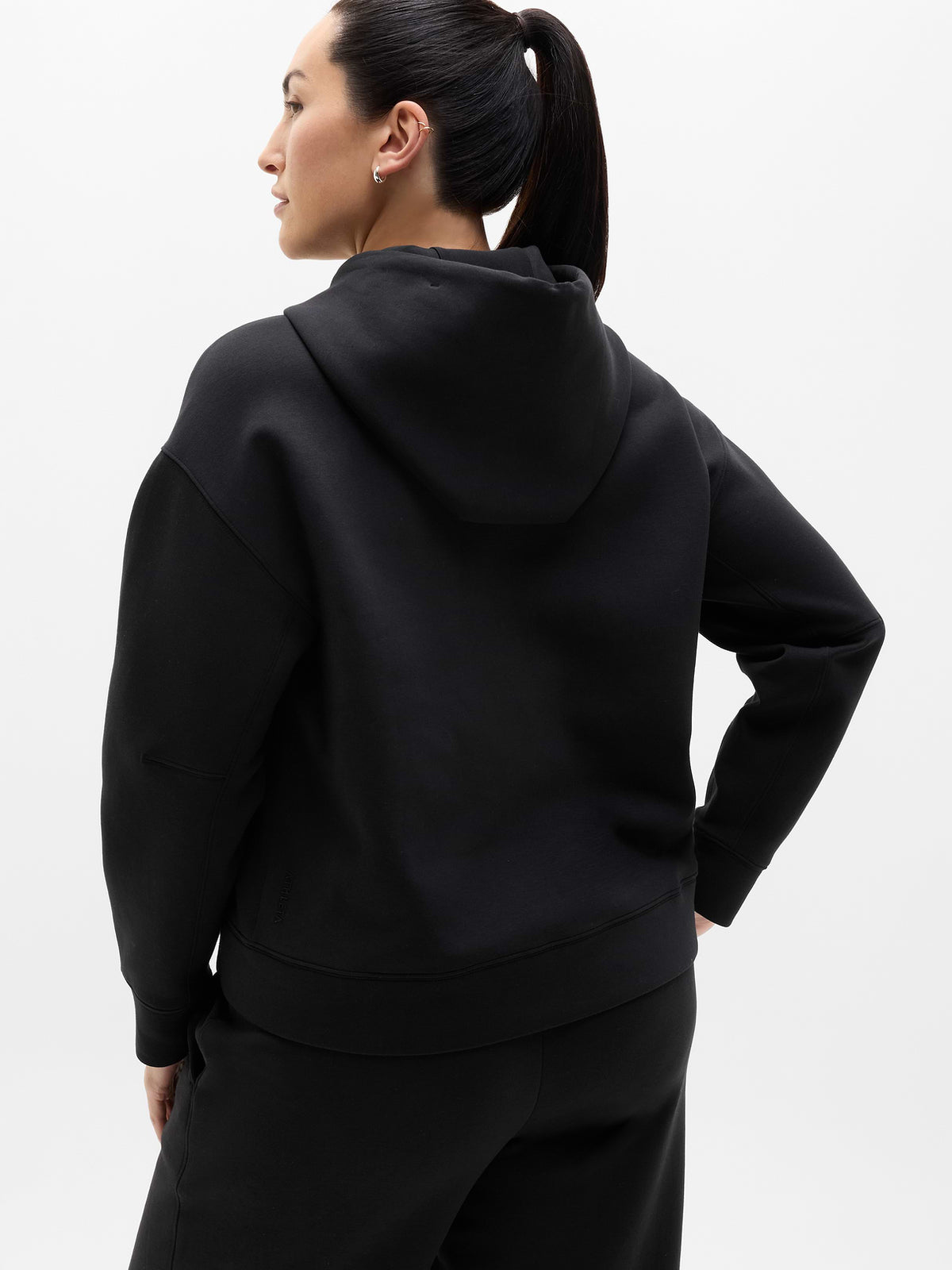 Form Knit Full Zip - Black