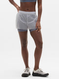 Fast Route Hybrid Run Short - Slate/Dove