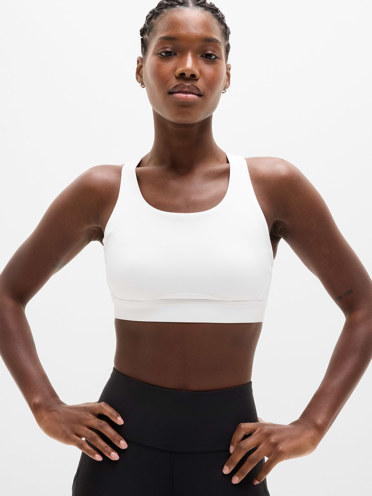 Interval Sports Bra A-C - Bright White