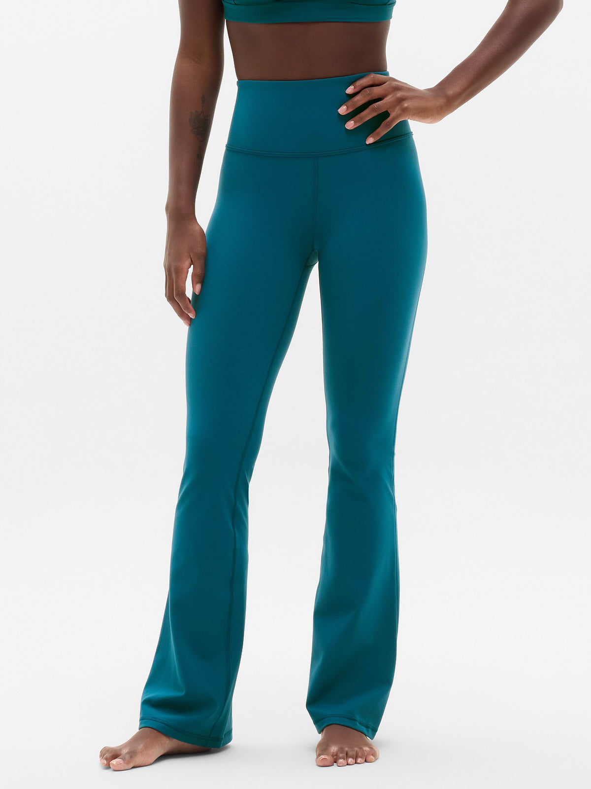 Elation Ultra High Rise Wide Leg Pant - Coastal Teal