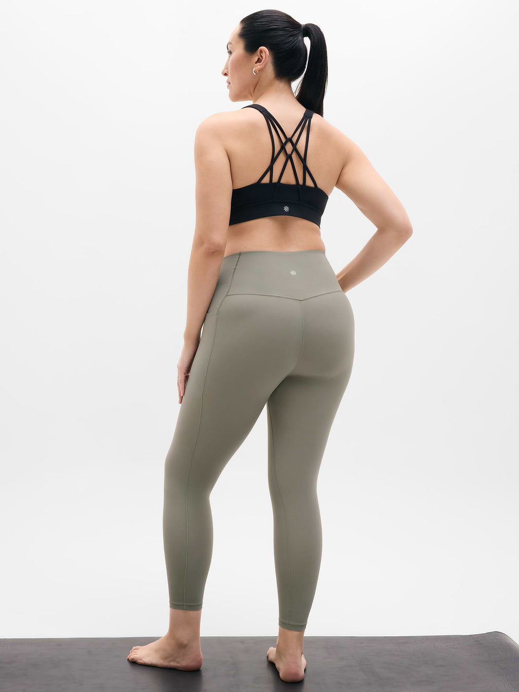 Salutation Stash Smooth Rise Legging - Willow