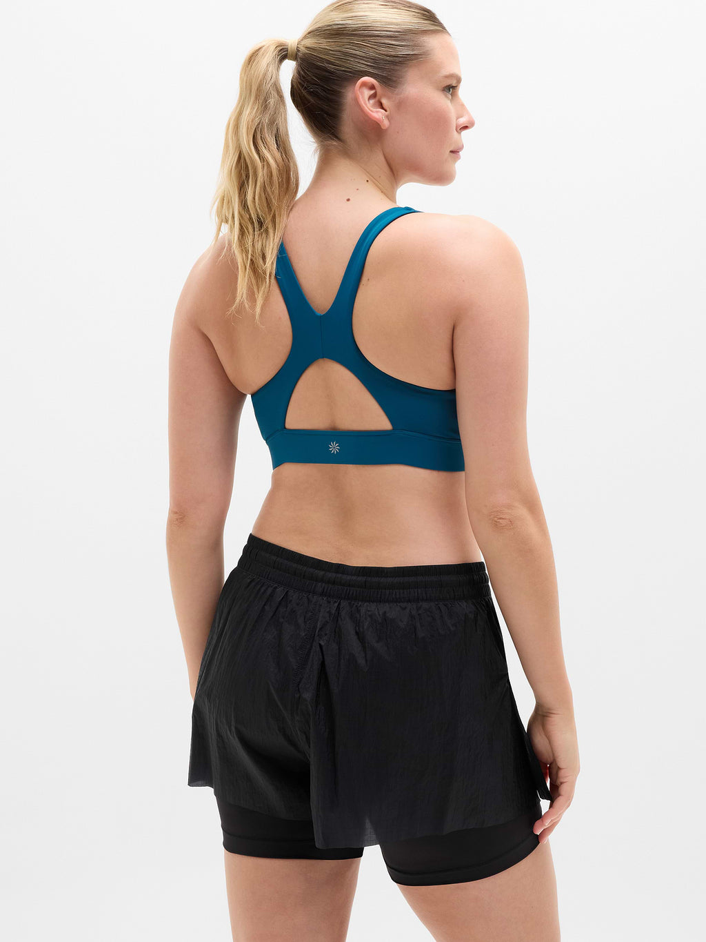 Fast Route Hybrid Run Short - Black