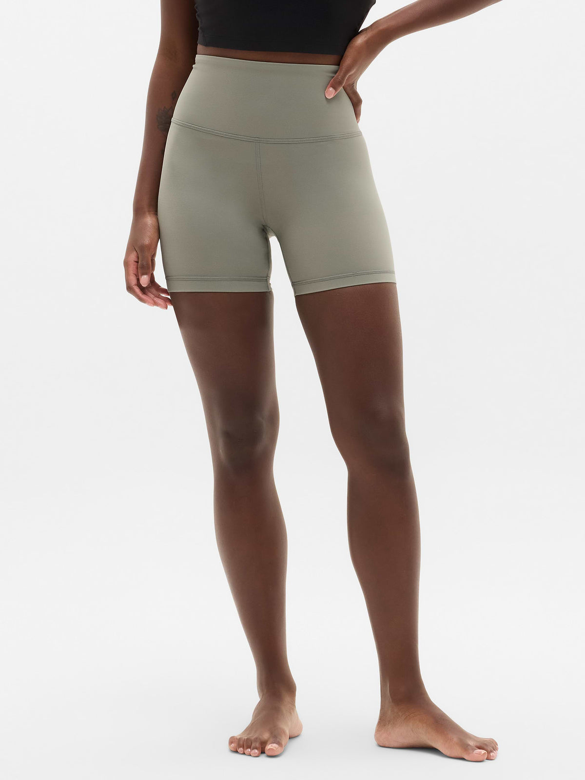 Elation Ultra High Rise 5" Short - Willow