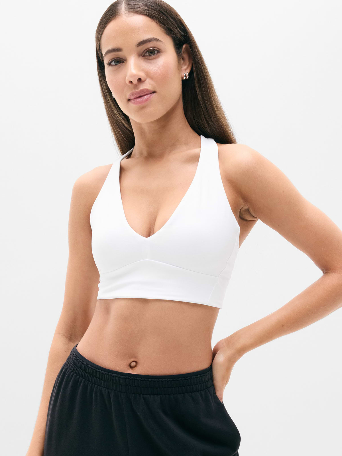 Transcend Longline Bra A-C - Bright White