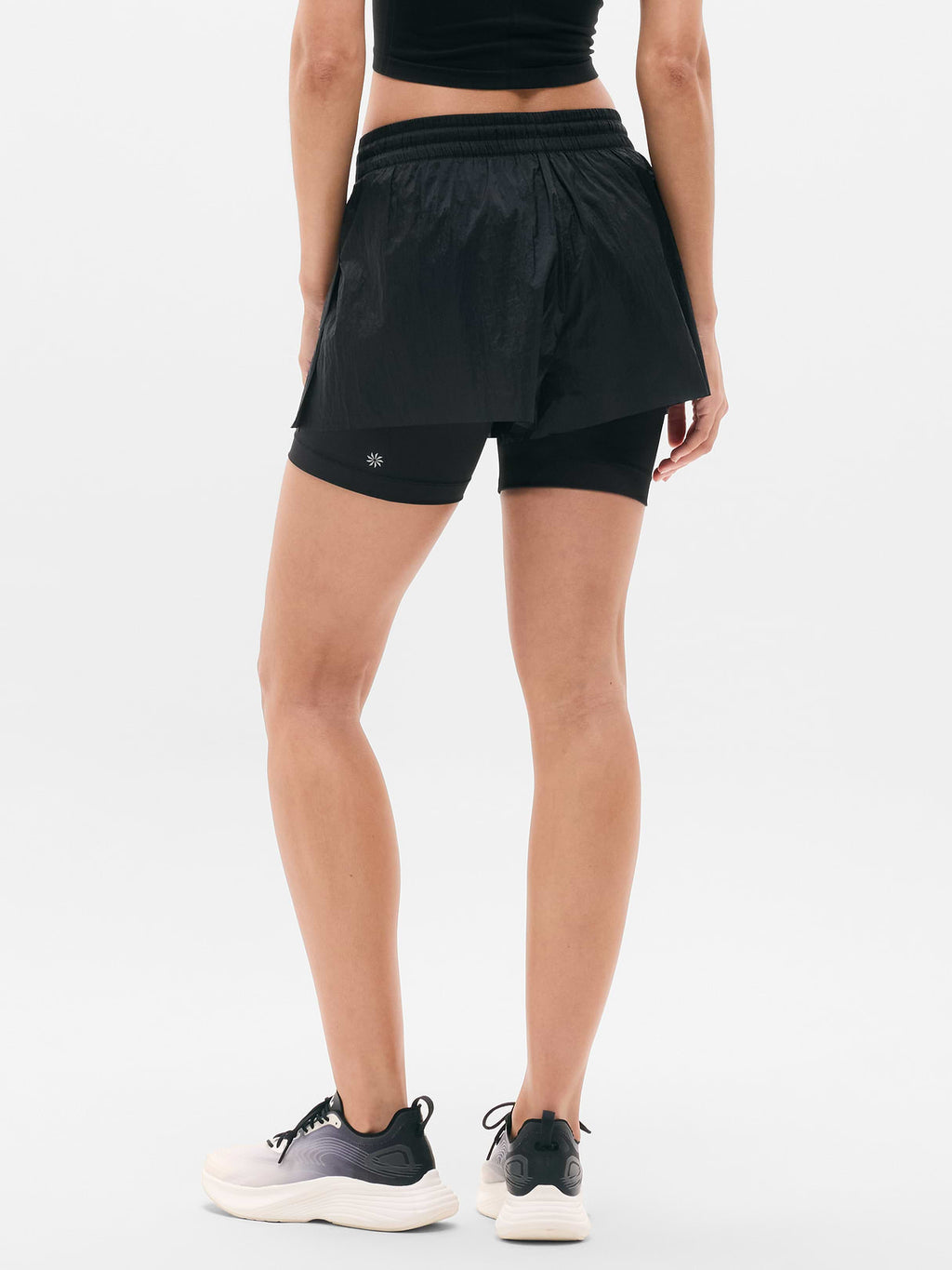 Fast Route Hybrid Run Short - Black