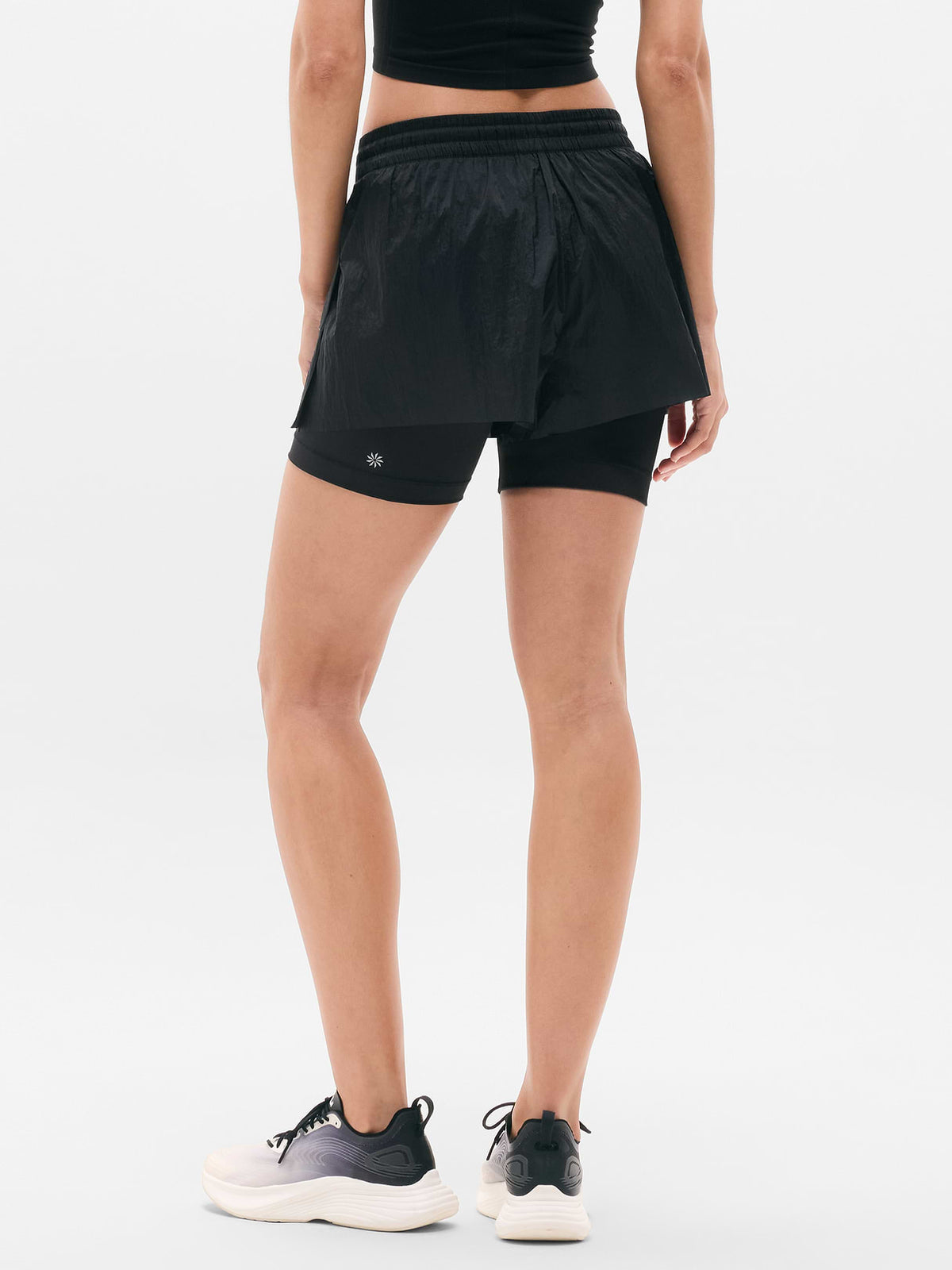 Fast Route Hybrid Run Short - Black