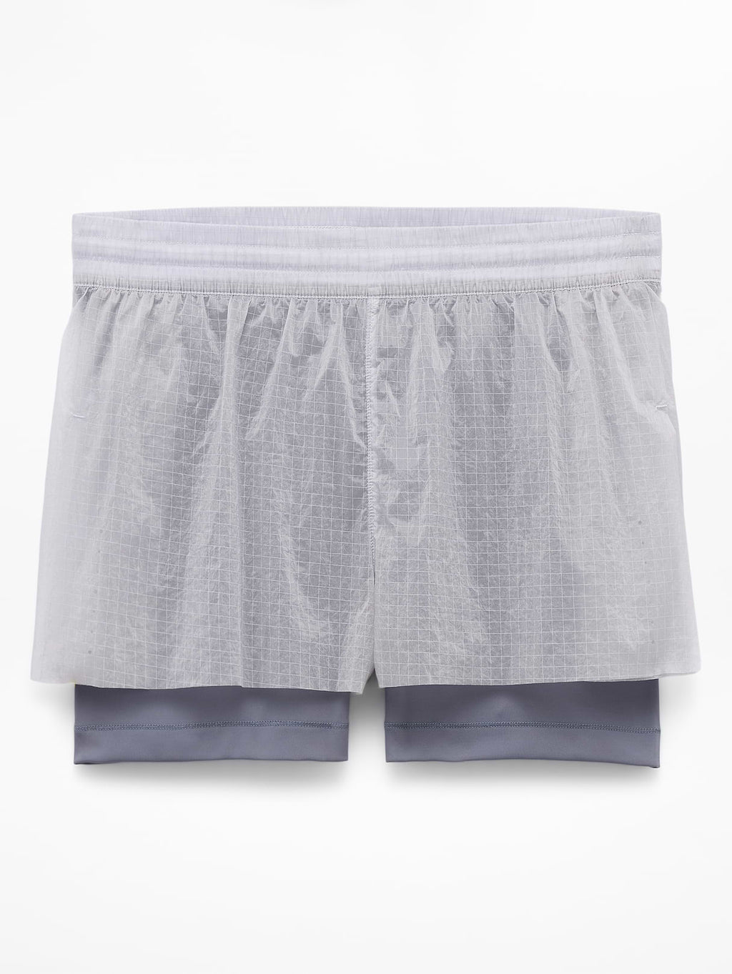 Fast Route Hybrid Run Short - Slate/Dove