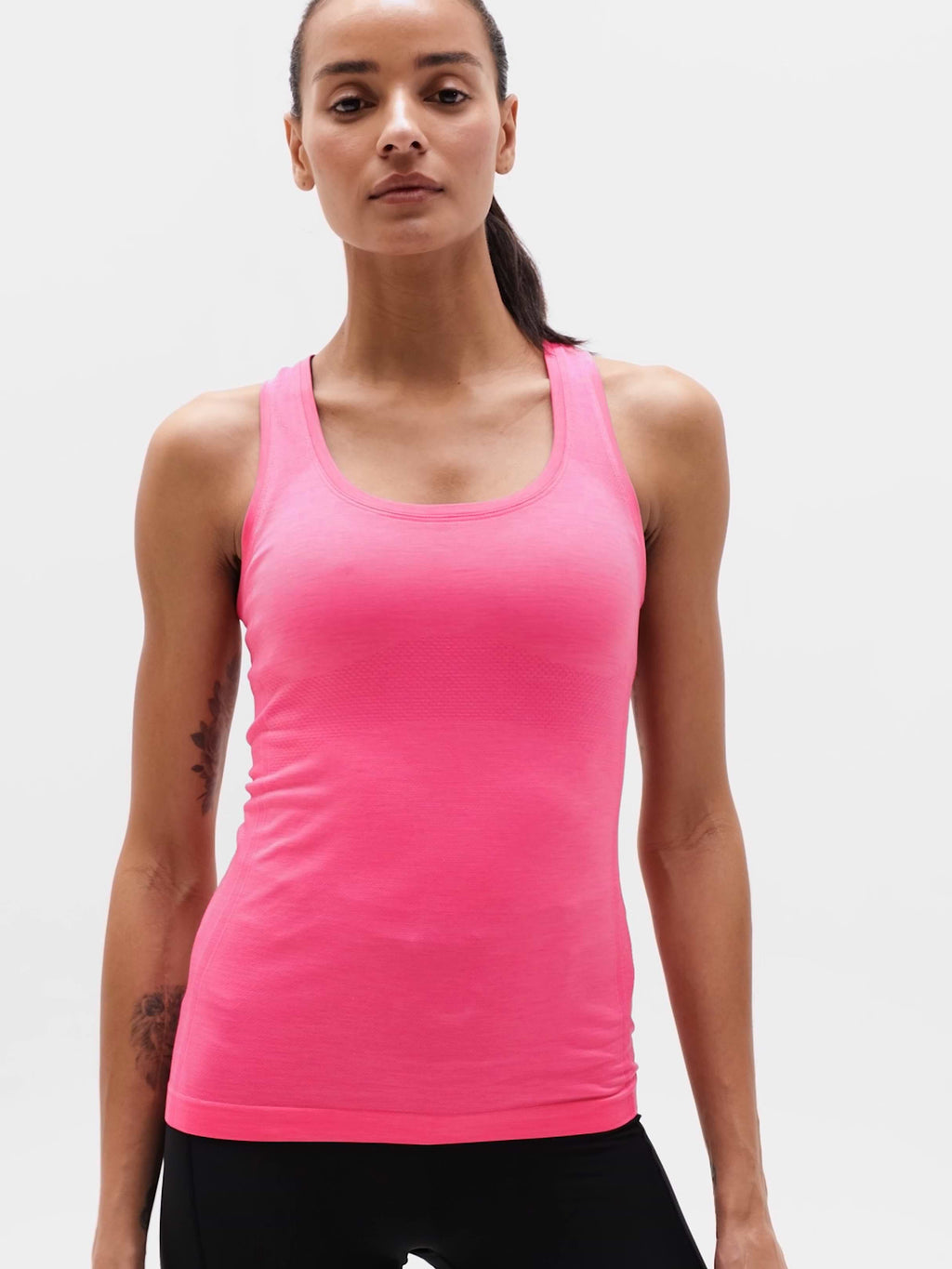 Momentum Flex Tank - Cerise Heather