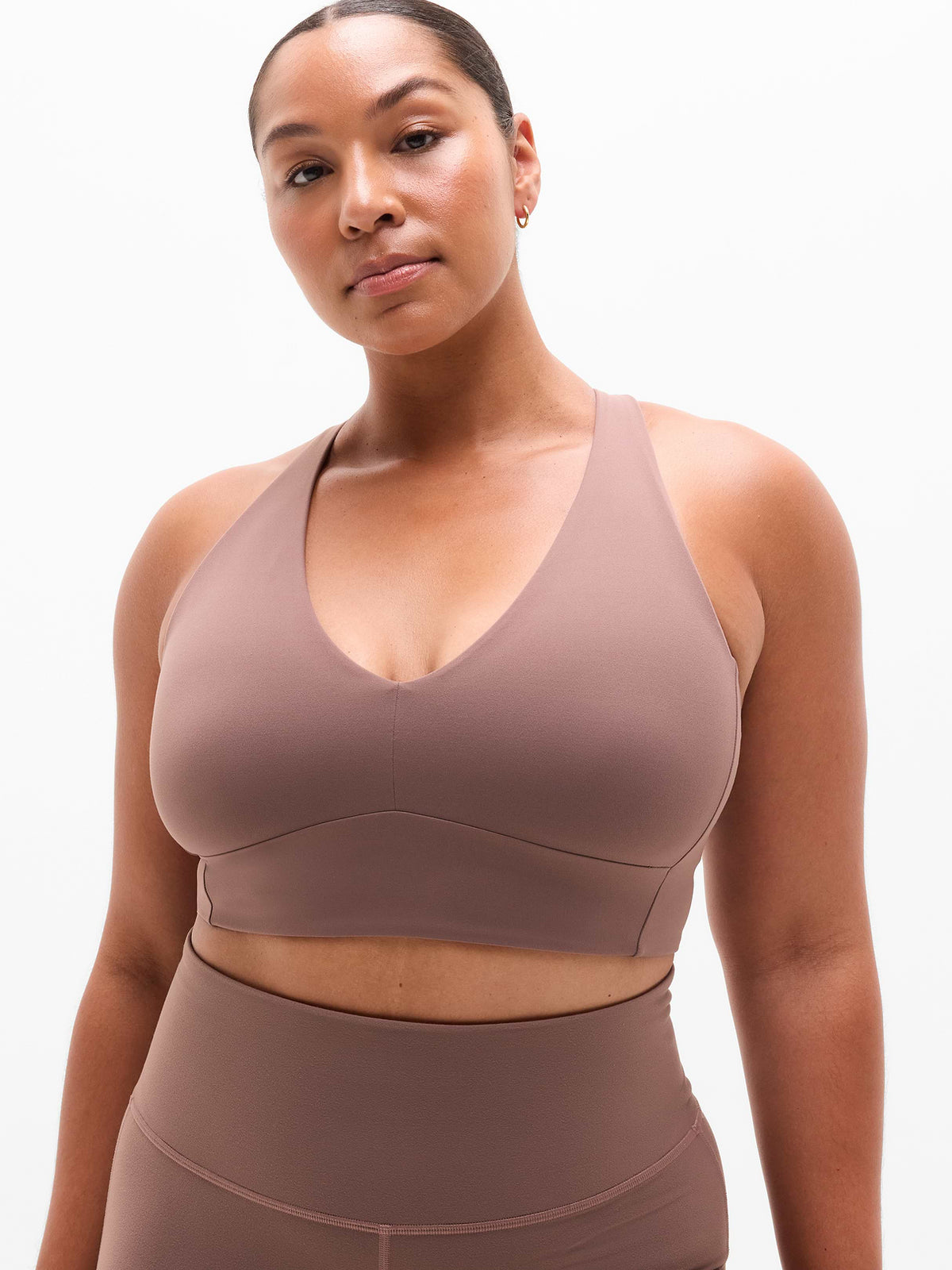 Transcend Longline Bra A-C - Driftwood