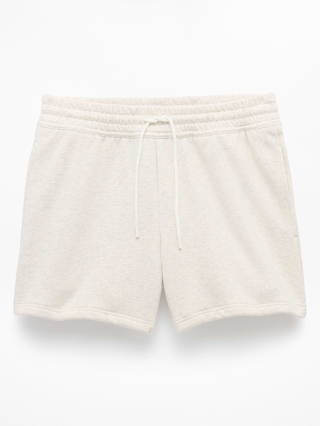 Forever Fleece Mid Rise 4" Short - Fog Grey Heather
