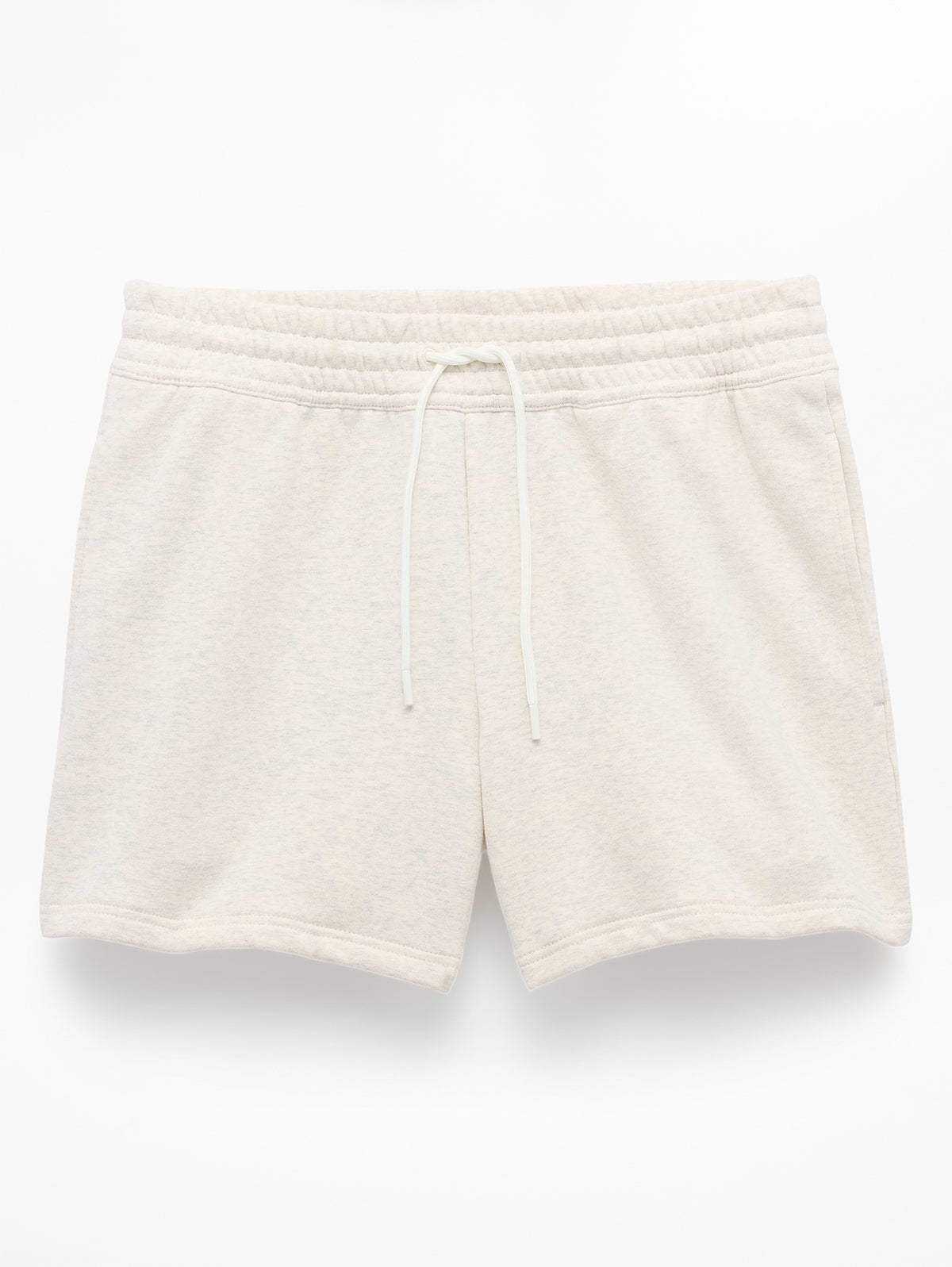 Forever Fleece Mid Rise 4" Short - Fog Grey Heather