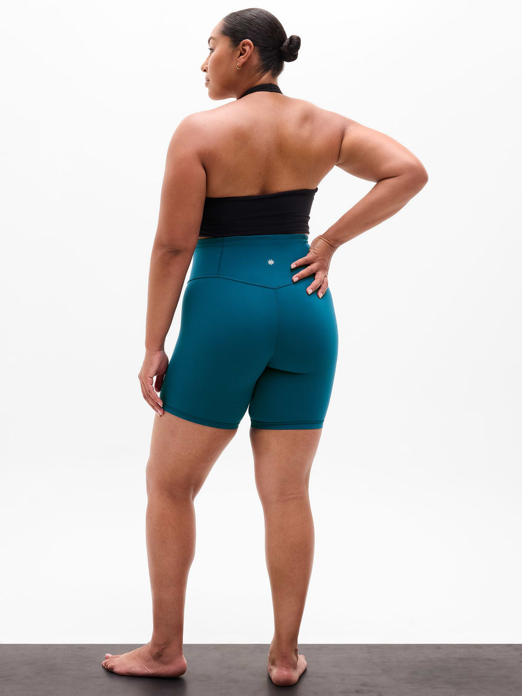 Elation Ultra High Rise 7" Short - Coastal Teal