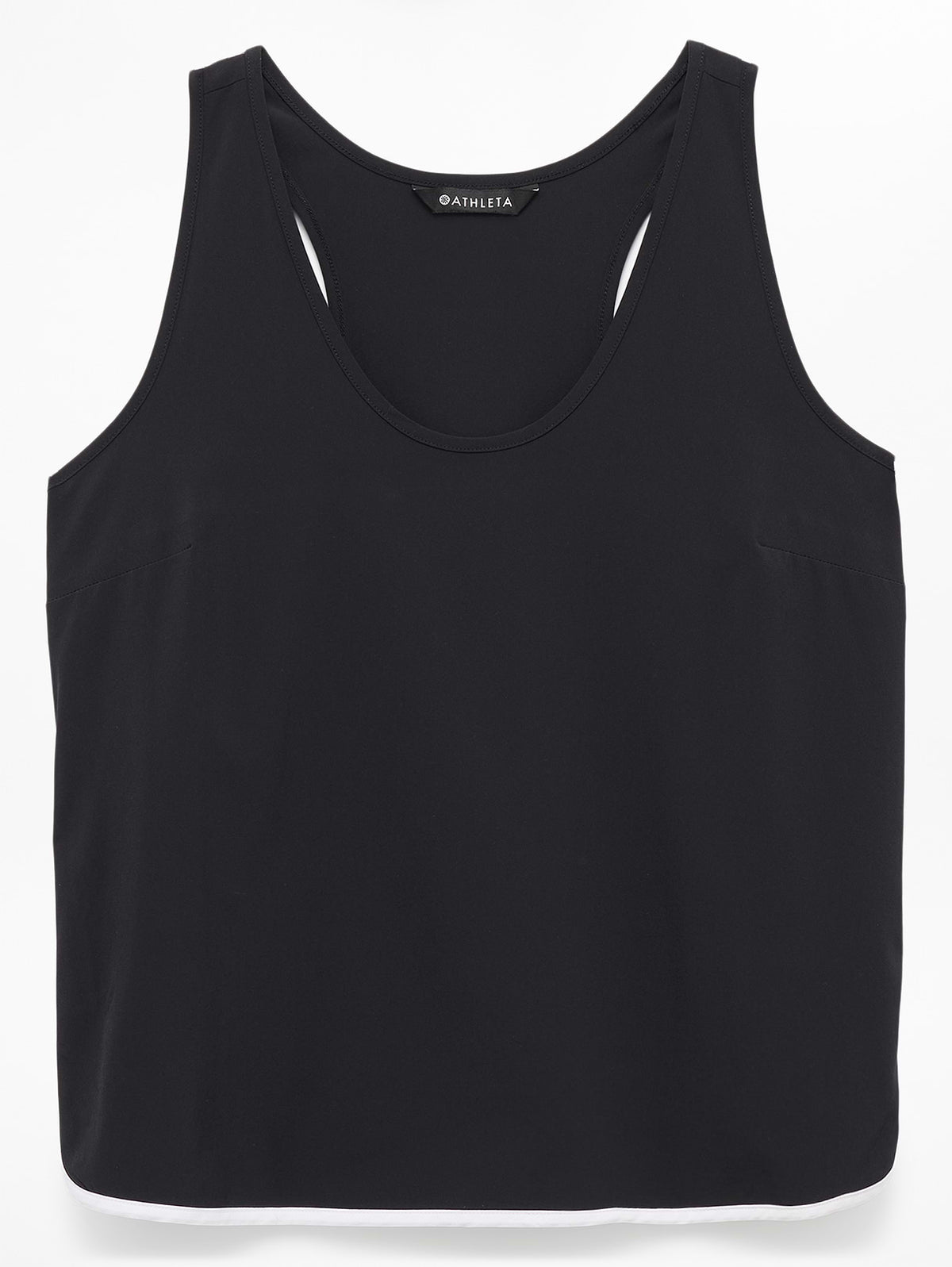 Journey Tank - Black/Bright White