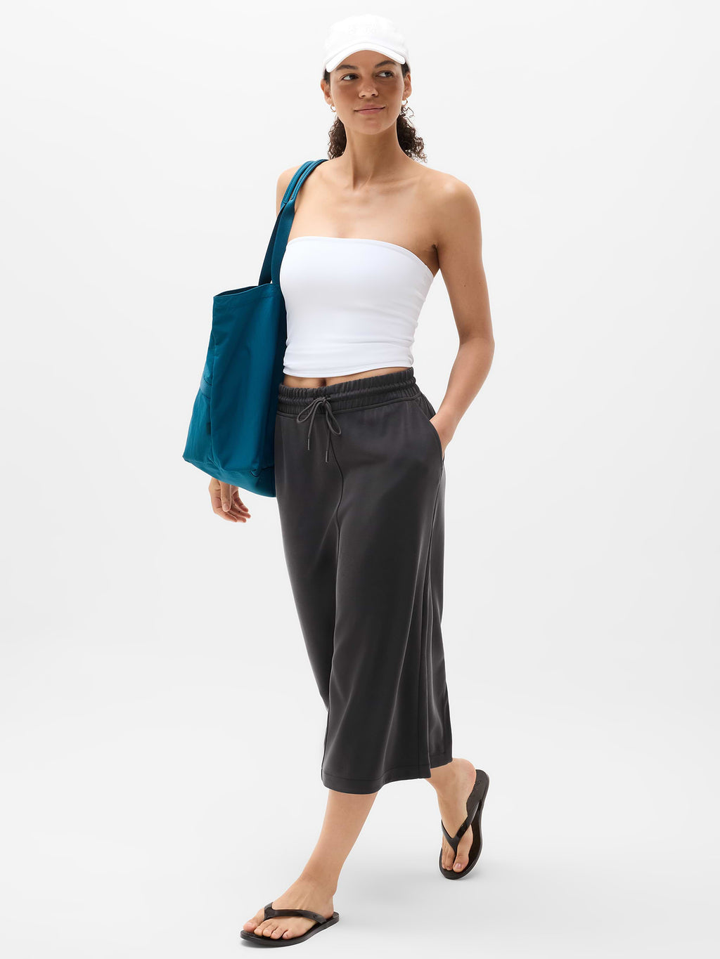 Seasoft Midi Skirt - Black