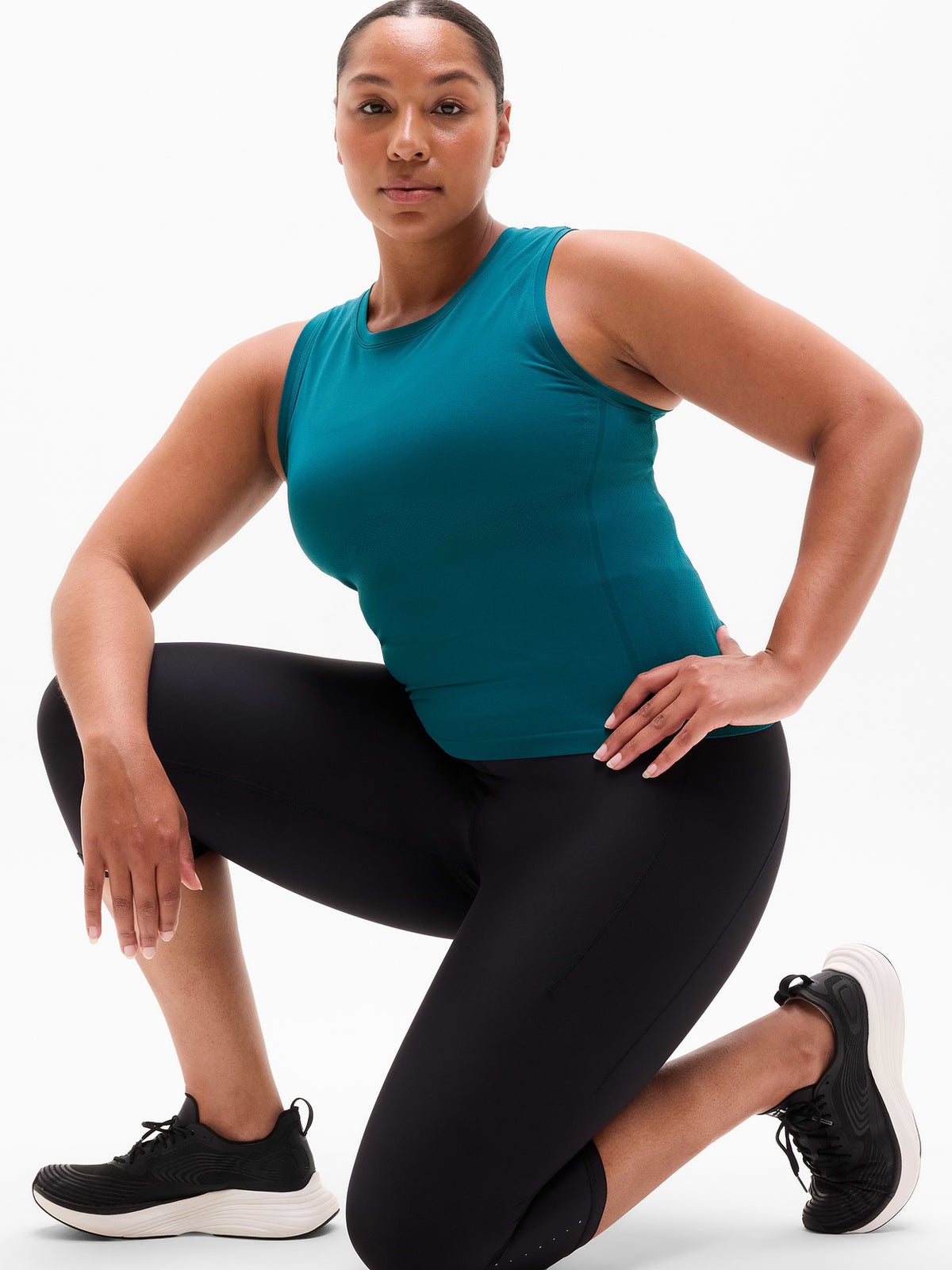 Momentum Flex Muscle Tank - Coastal Teal
