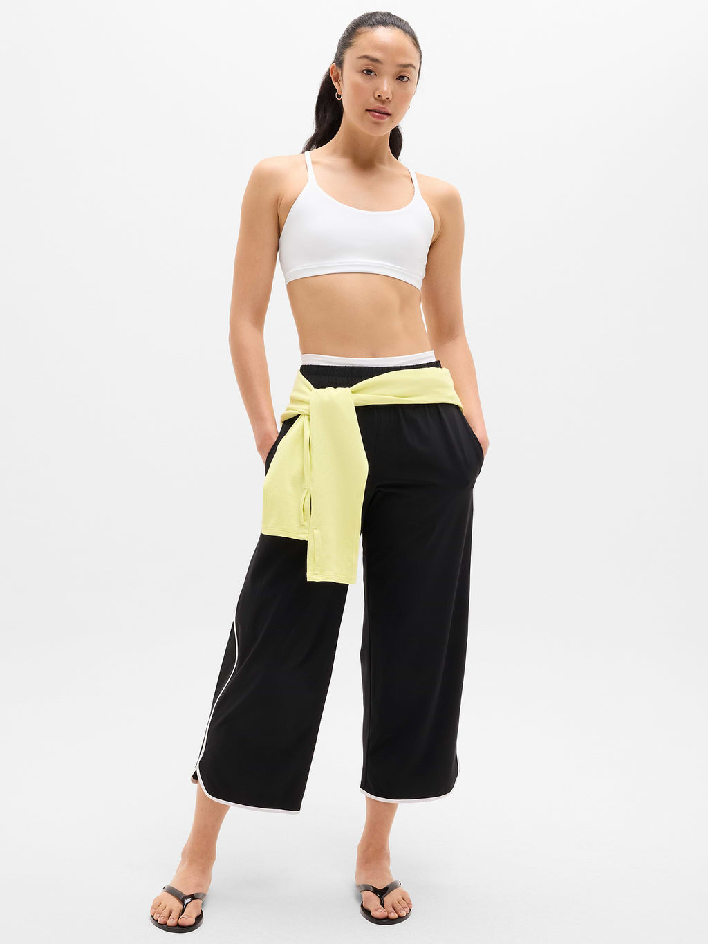 Transcend Scoop Sports Bra A-C - Bright White