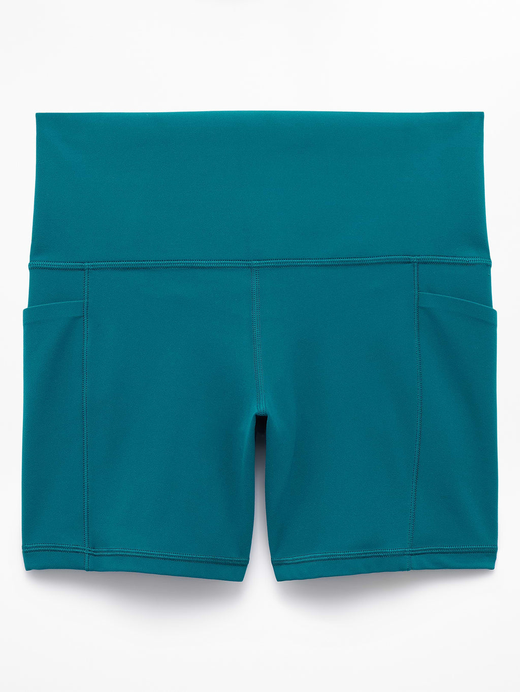 Salutation Stash High Rise 7" Short - Coastal Teal