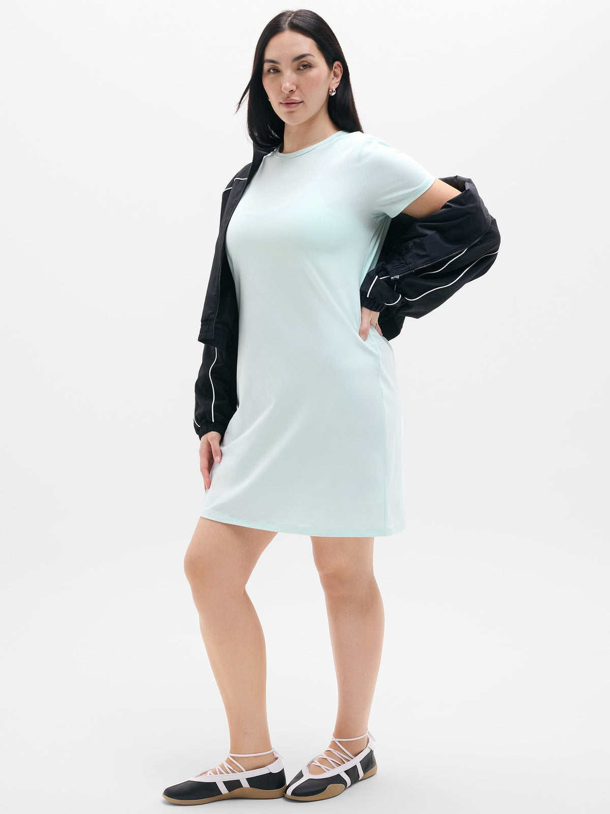 Essential Tee Dress - SKY