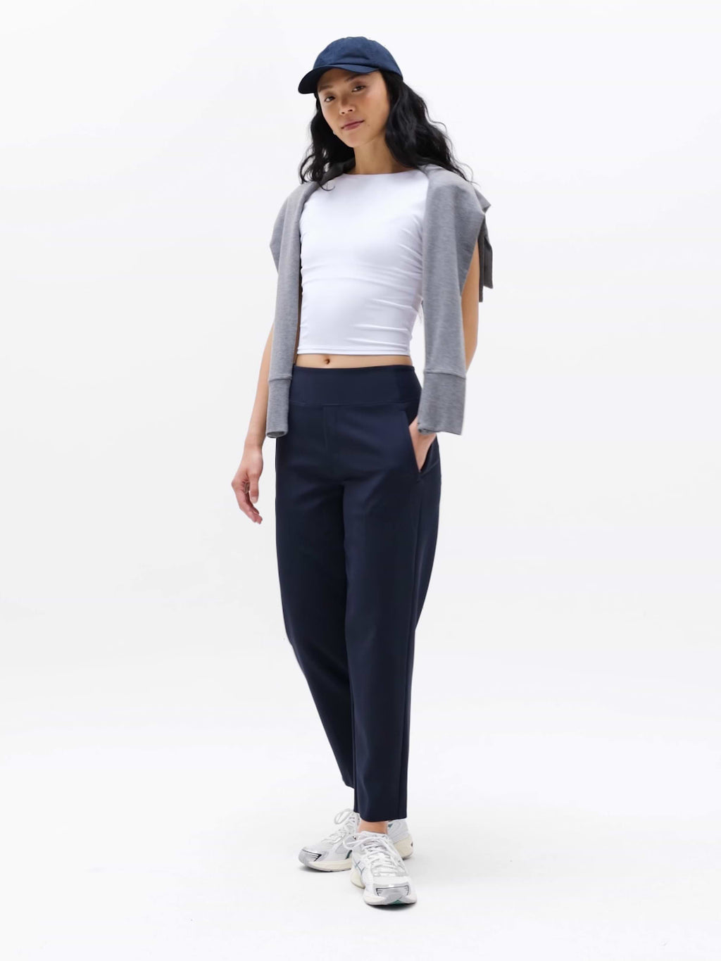 Endless High Rise Pant - Navy