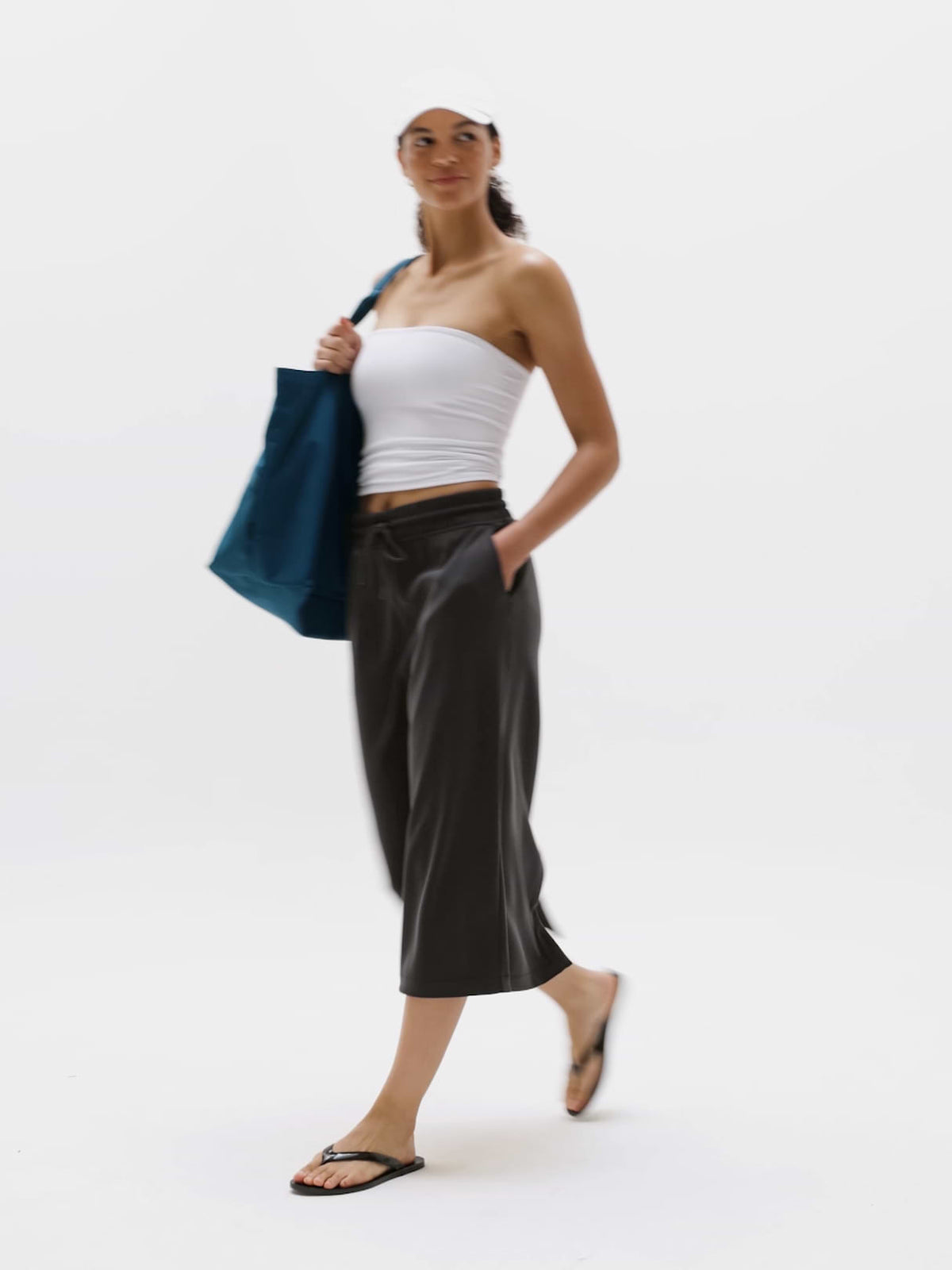 Seasoft Midi Skirt - Black