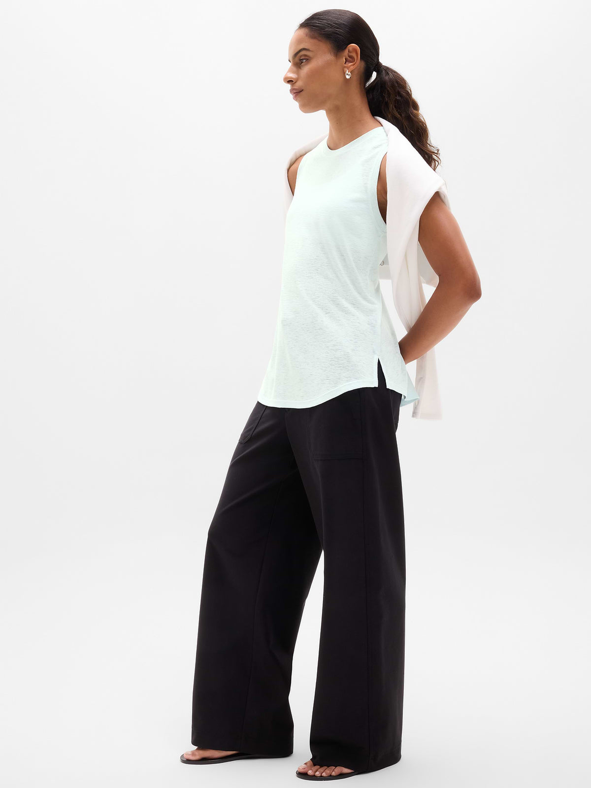 Breezy Tank - Sky