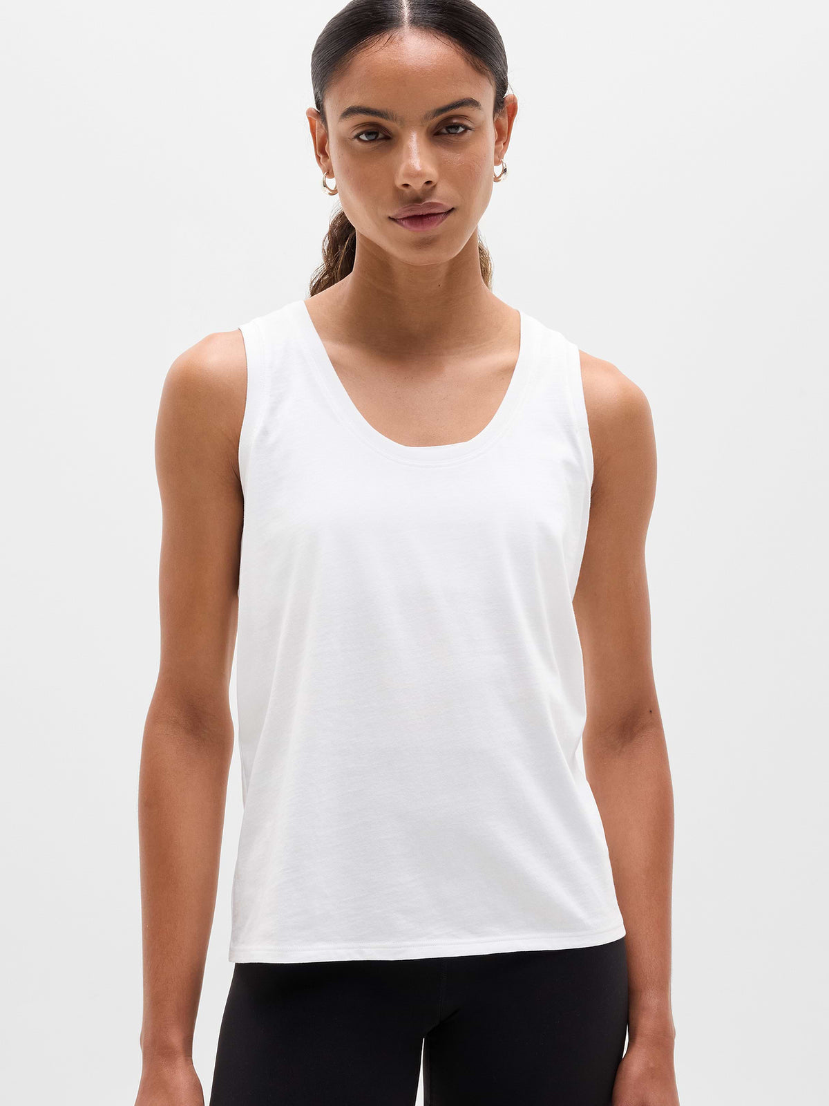 Favorite Cotton Tank - Bright White