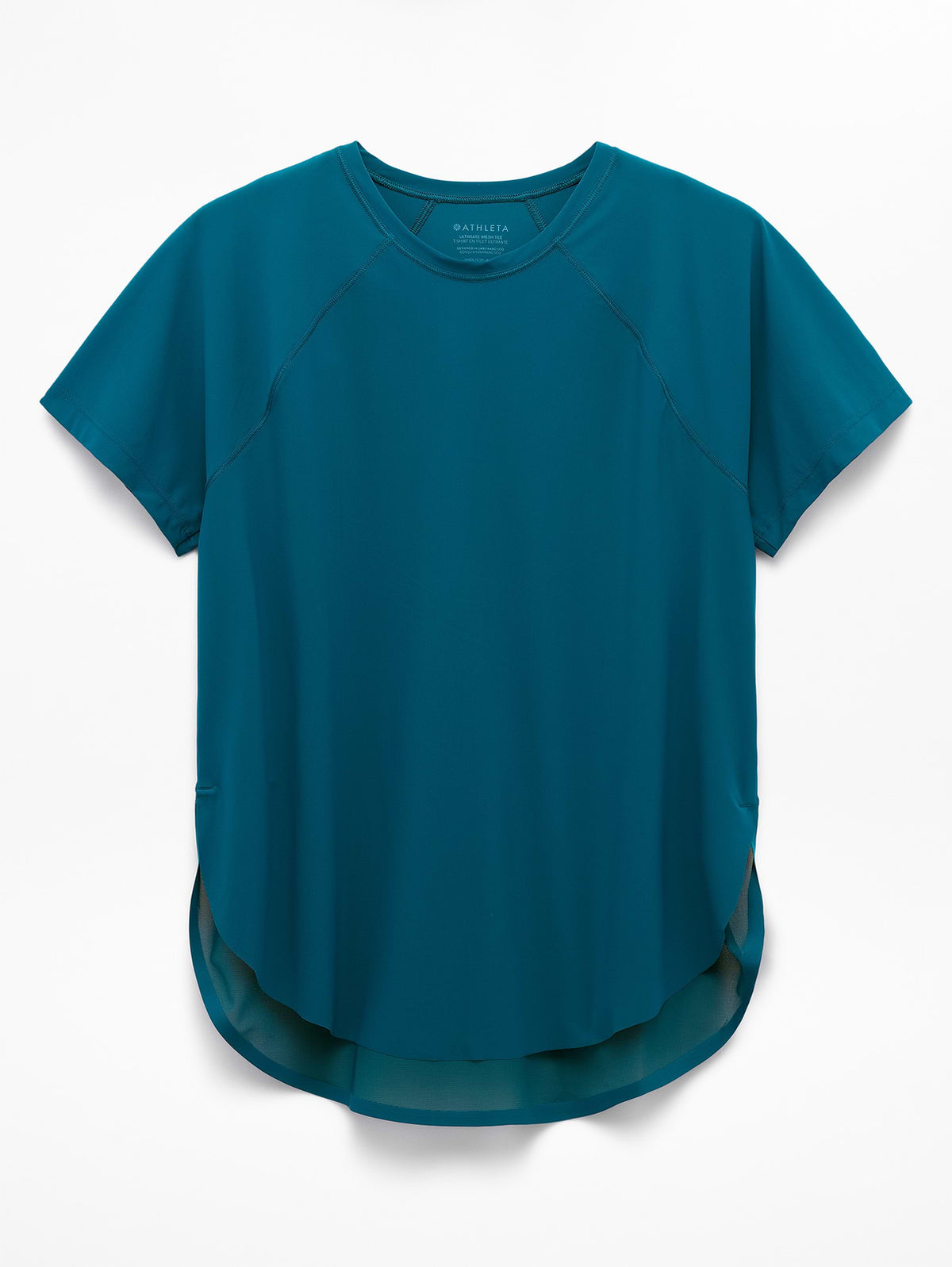 Ultimate Mesh Tee - Coastal Teal