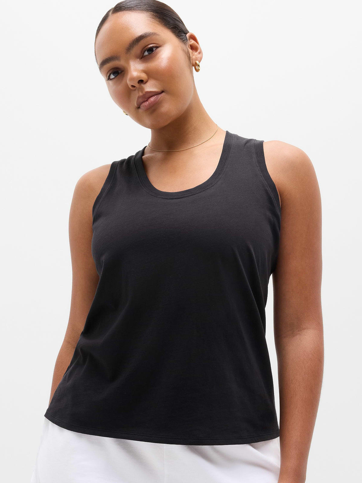 Favorite Cotton Tank - Black