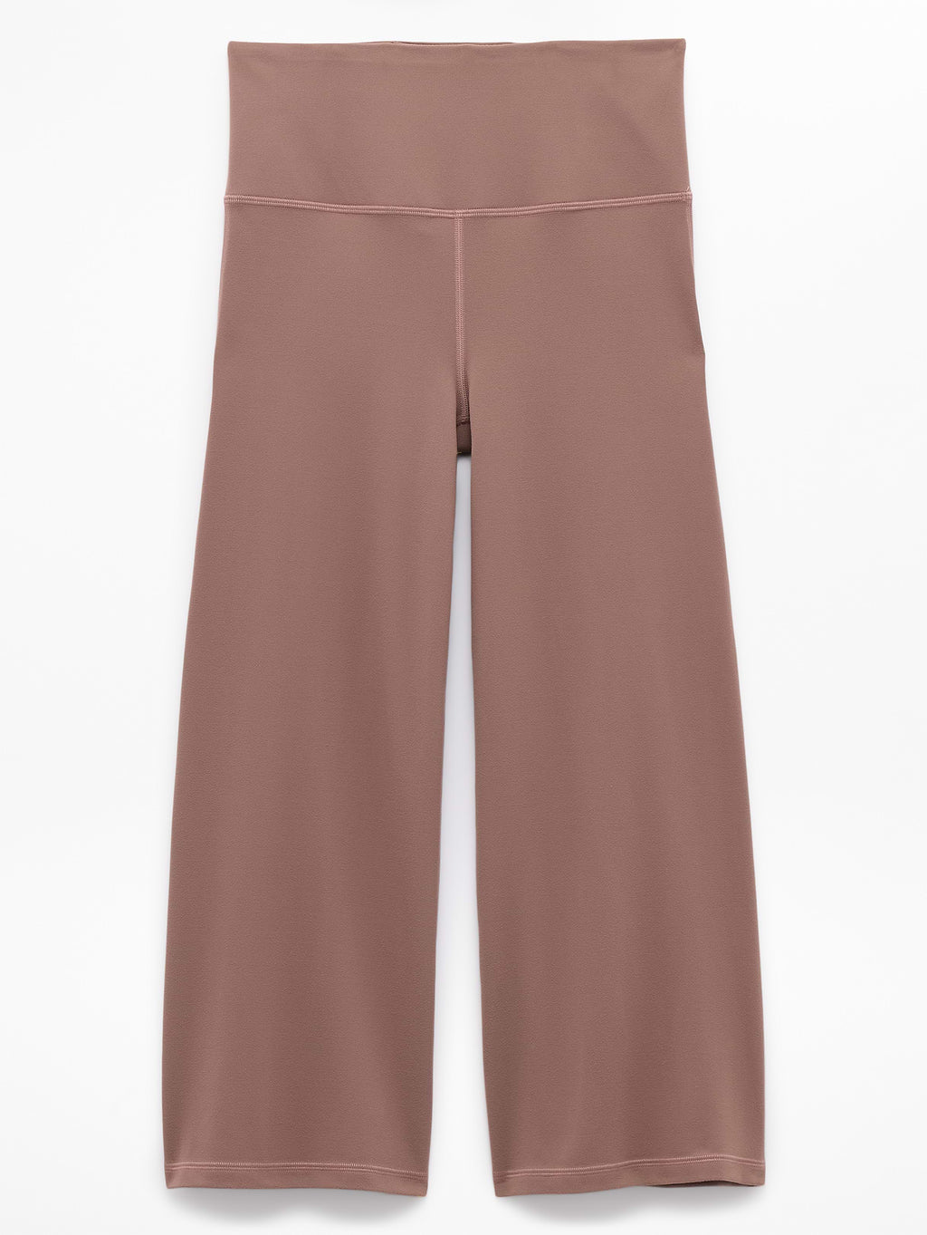 Elation High Rise Crop Flare - MINERAL BROWN