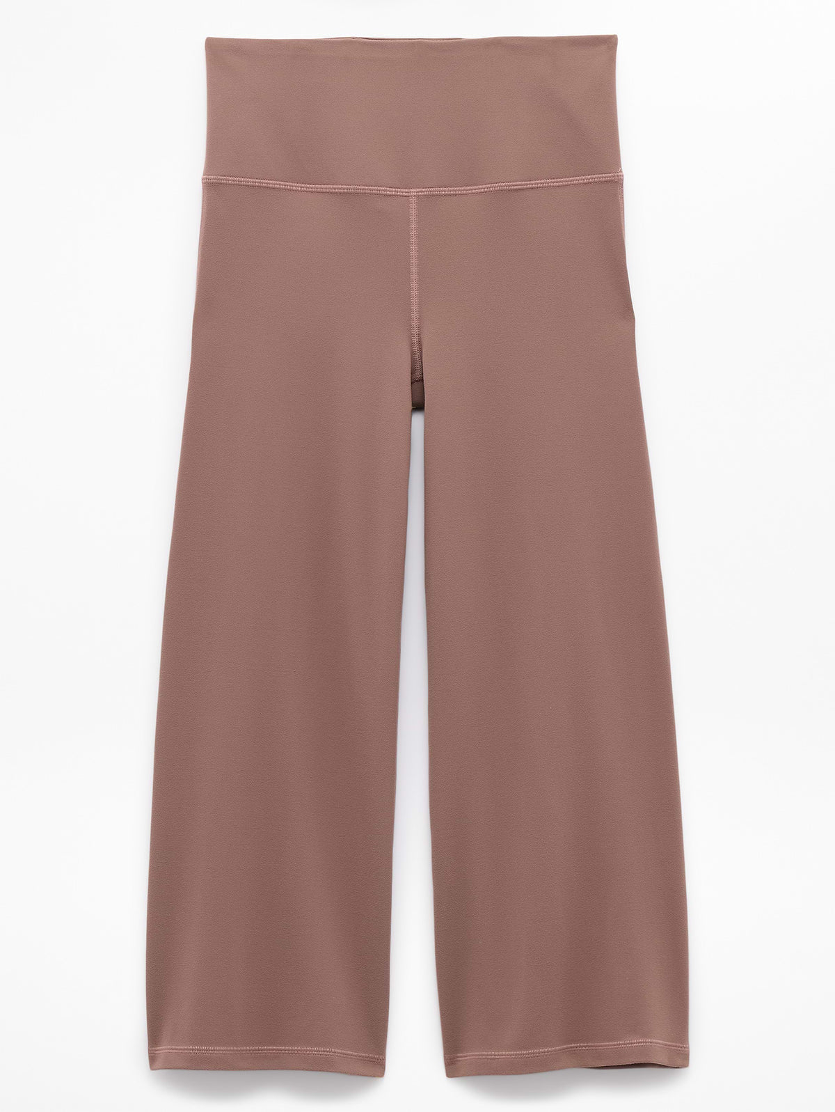 Elation High Rise Crop Flare - MINERAL BROWN