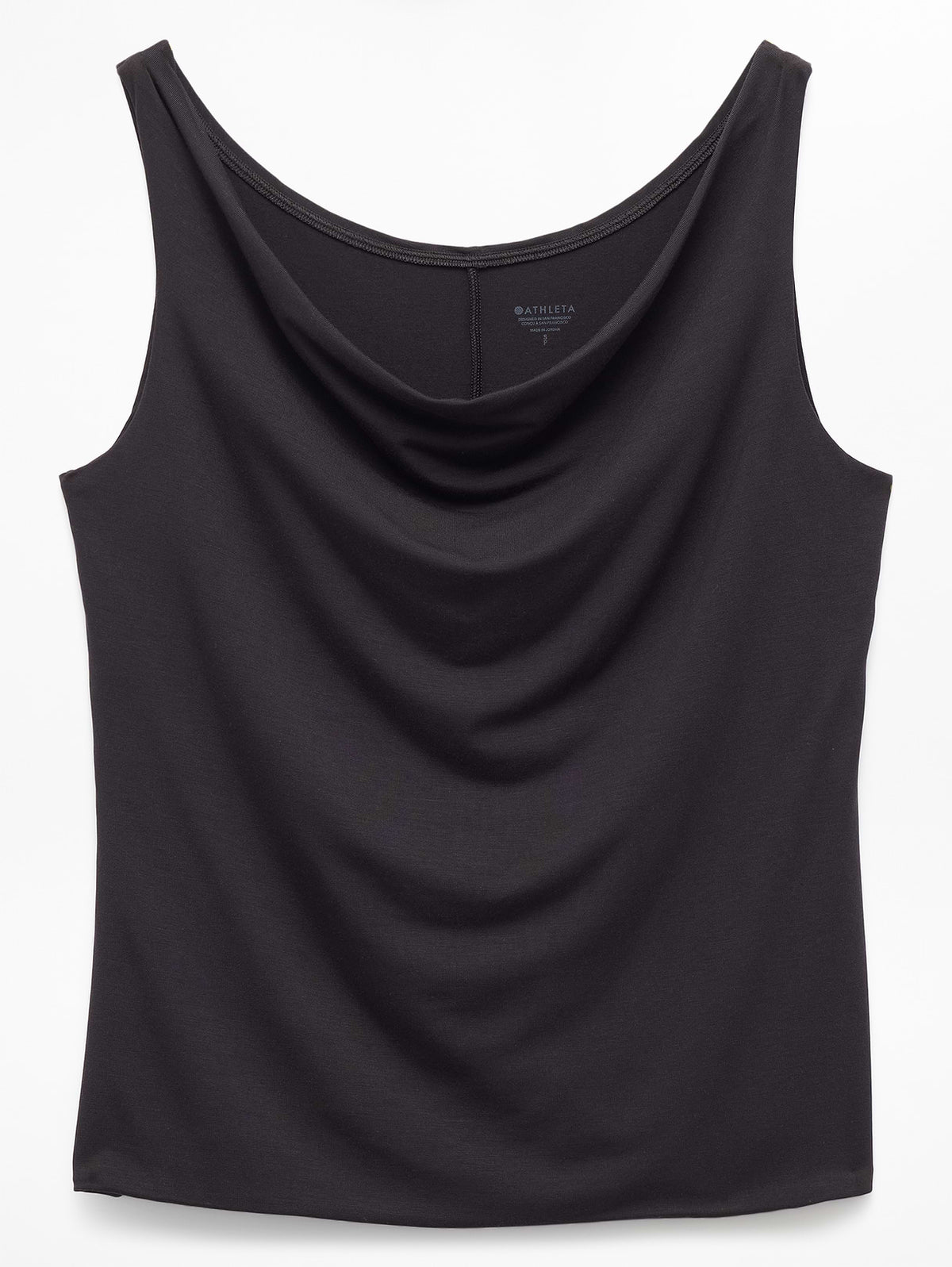 Dream Drape Tank - Black