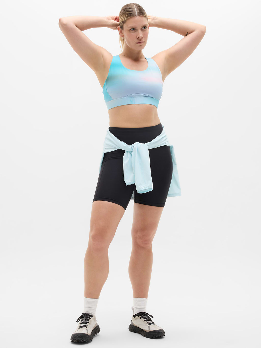Interval Sports Bra A-C - Landmark Abstract Sky