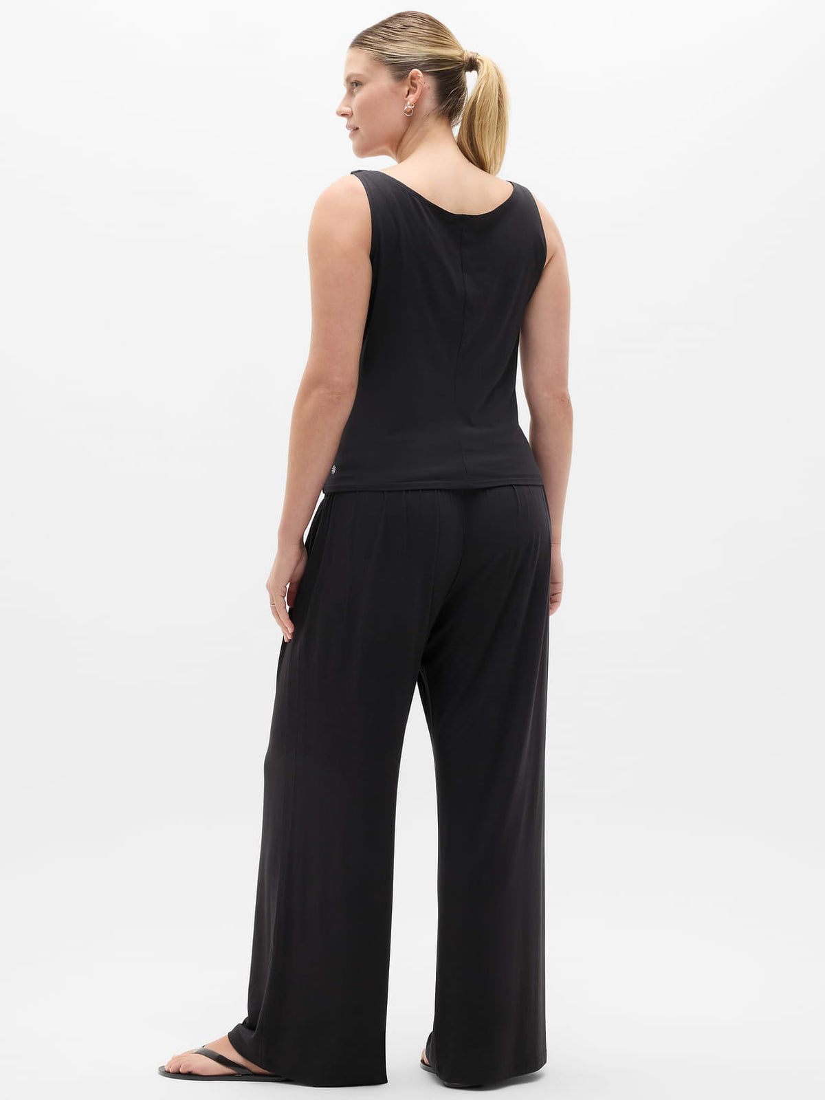 Dream Drape Tank - Black