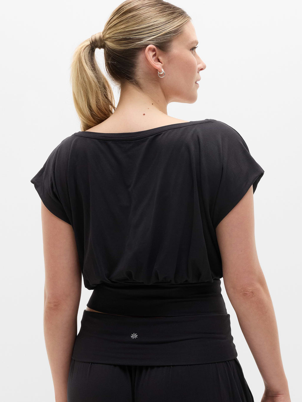Dream Drape Tee - Black