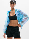 Bay Sheer Jacket - Landmark Abstract Sky