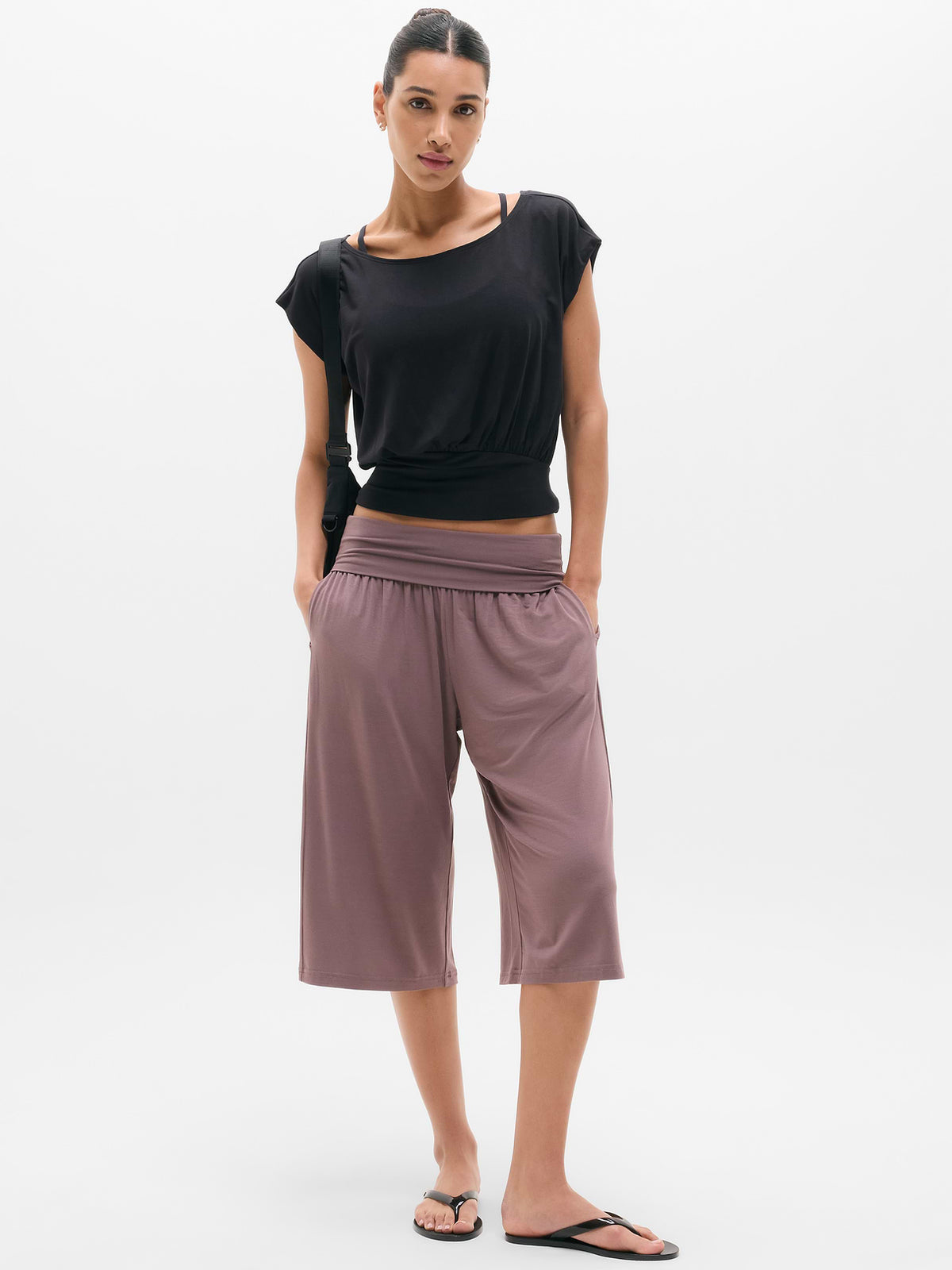 Dream Drape Tee - Black