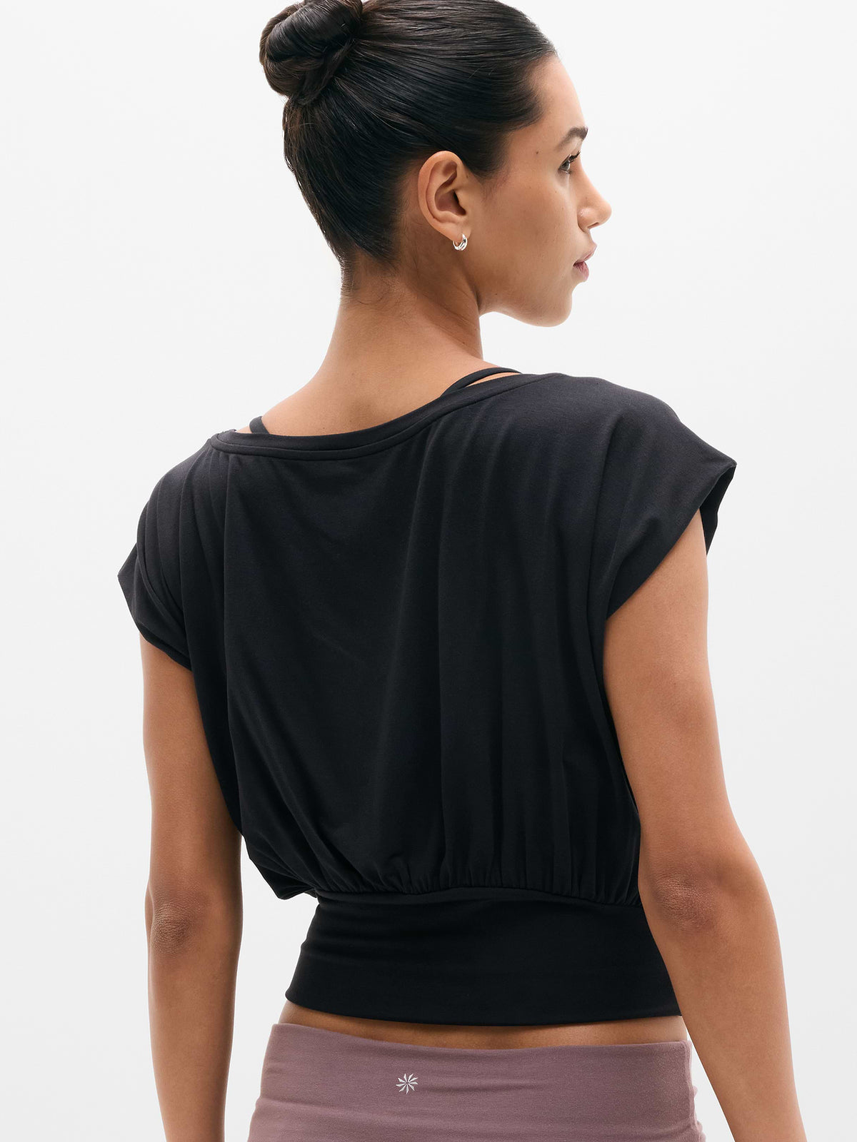 Dream Drape Tee - Black