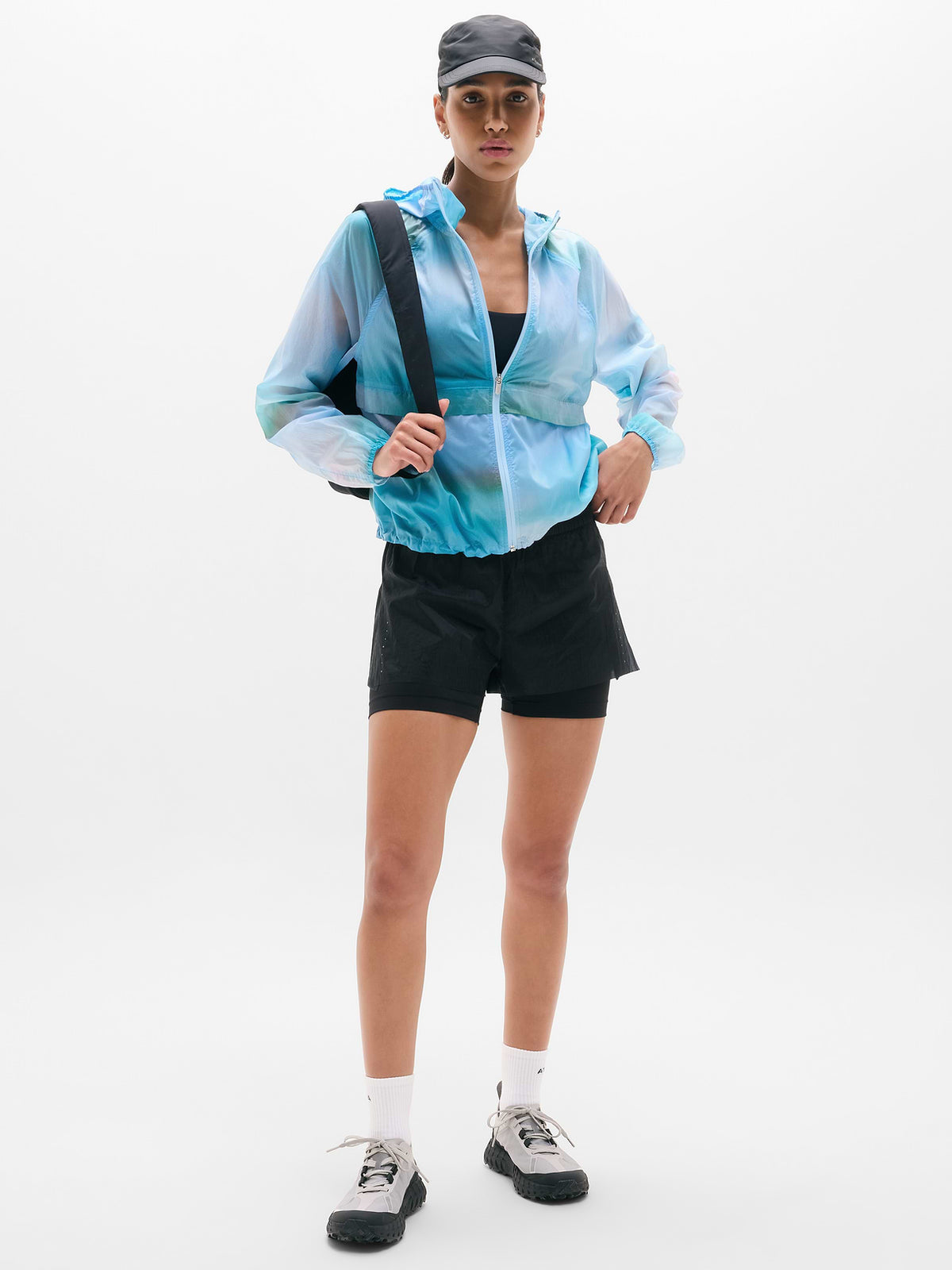 Bay Sheer Jacket - Landmark Abstract Sky
