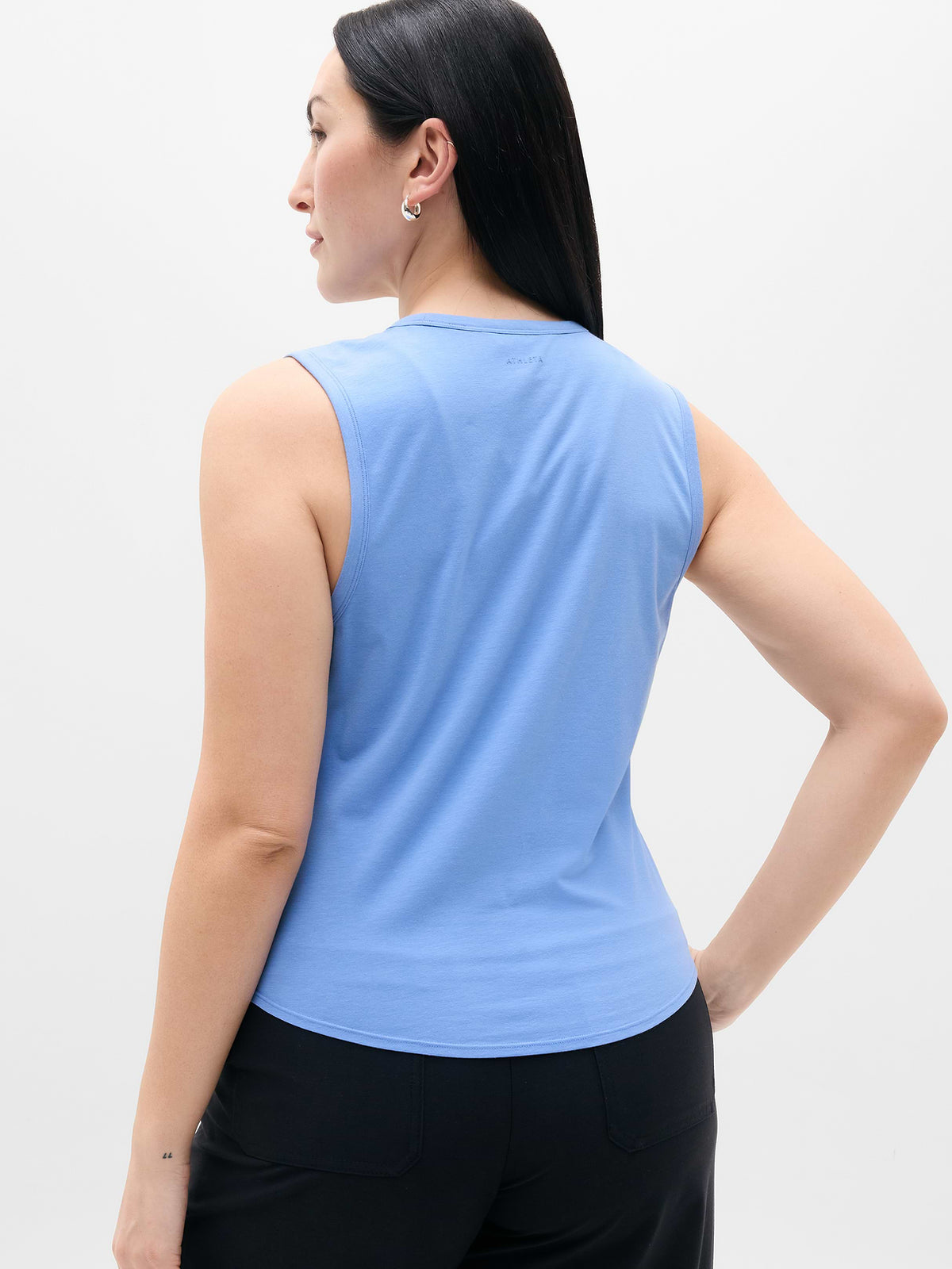 Foundation V-Neck Tank - Waterfall