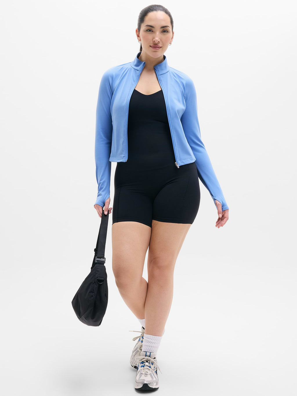 Salutation Crop Jacket - Waterfall