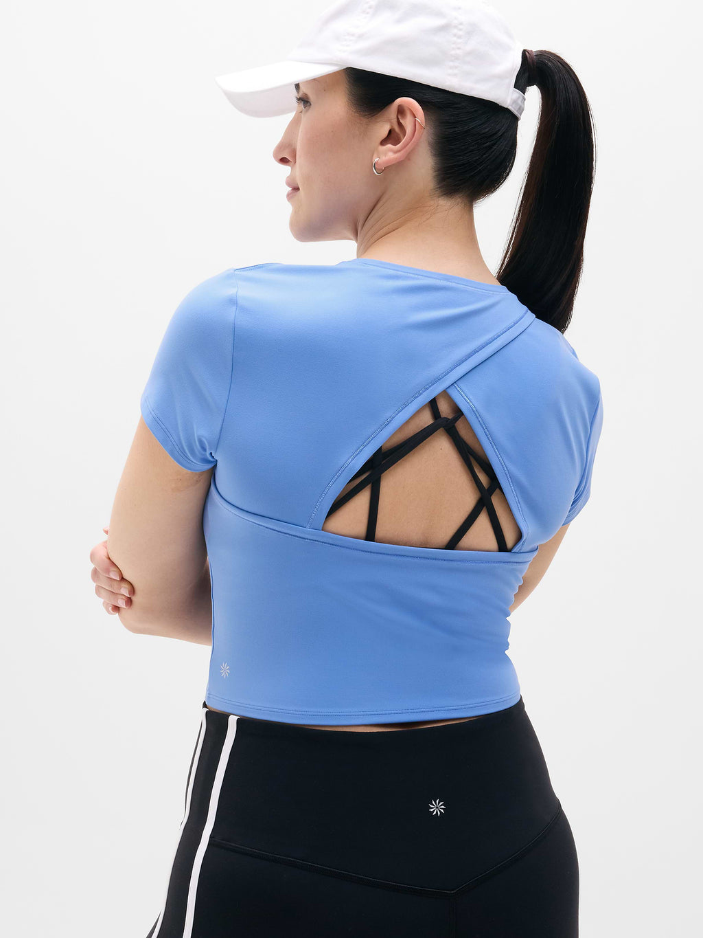 Transcend Open Back Top - Waterfall