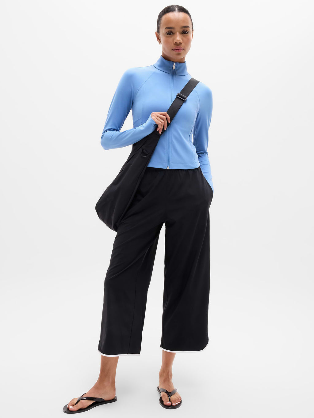 Salutation Crop Jacket - Waterfall