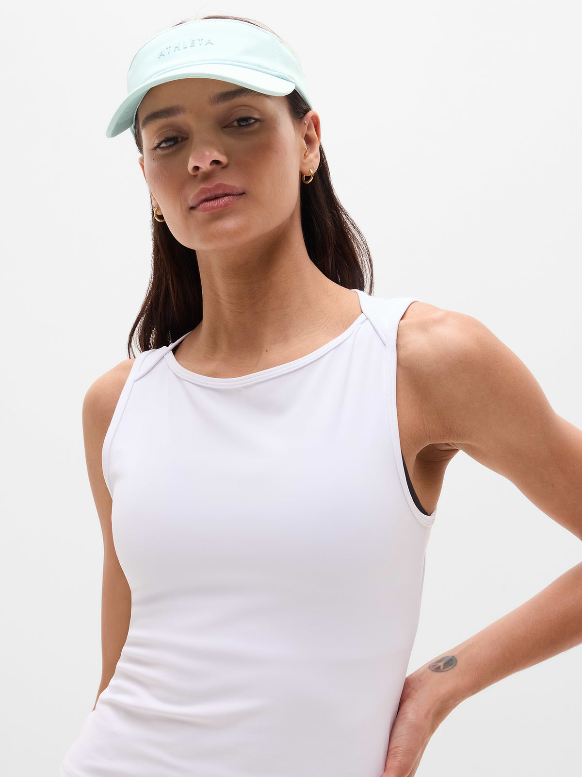 Crosscourt Visor - Sky