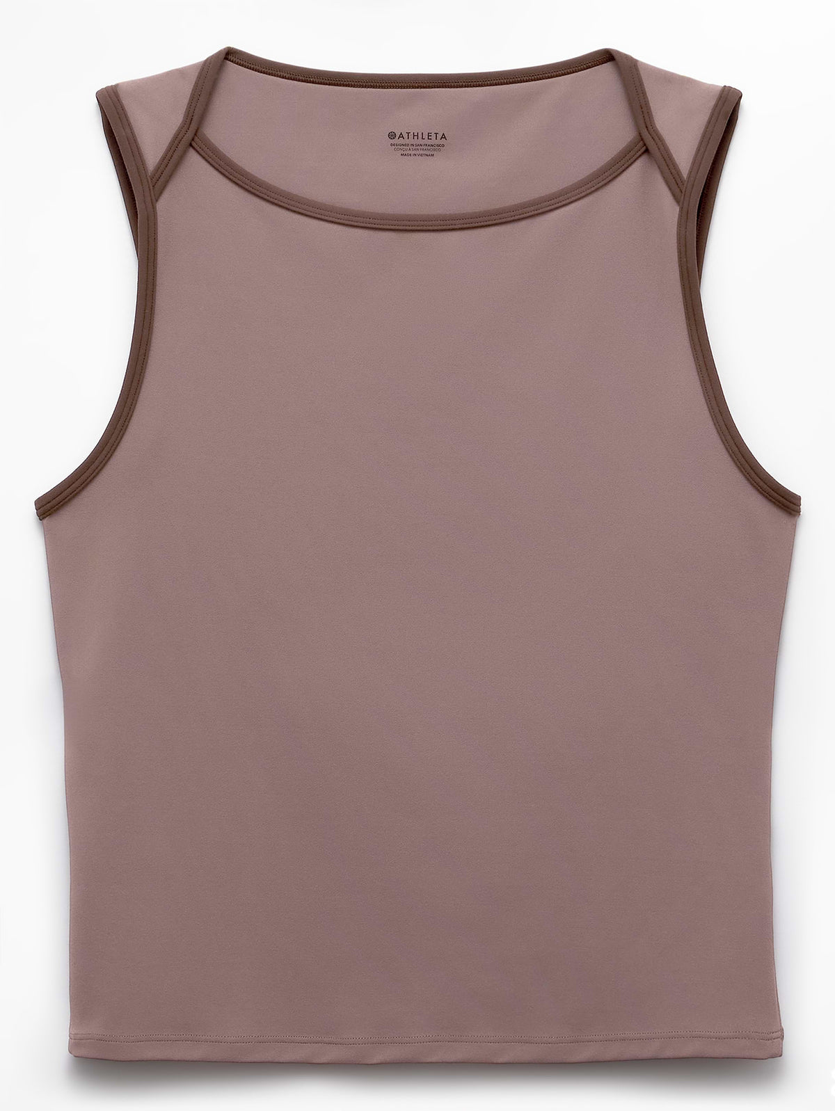 Transcend Open Back Muscle Tank - Driftwood/Woodland