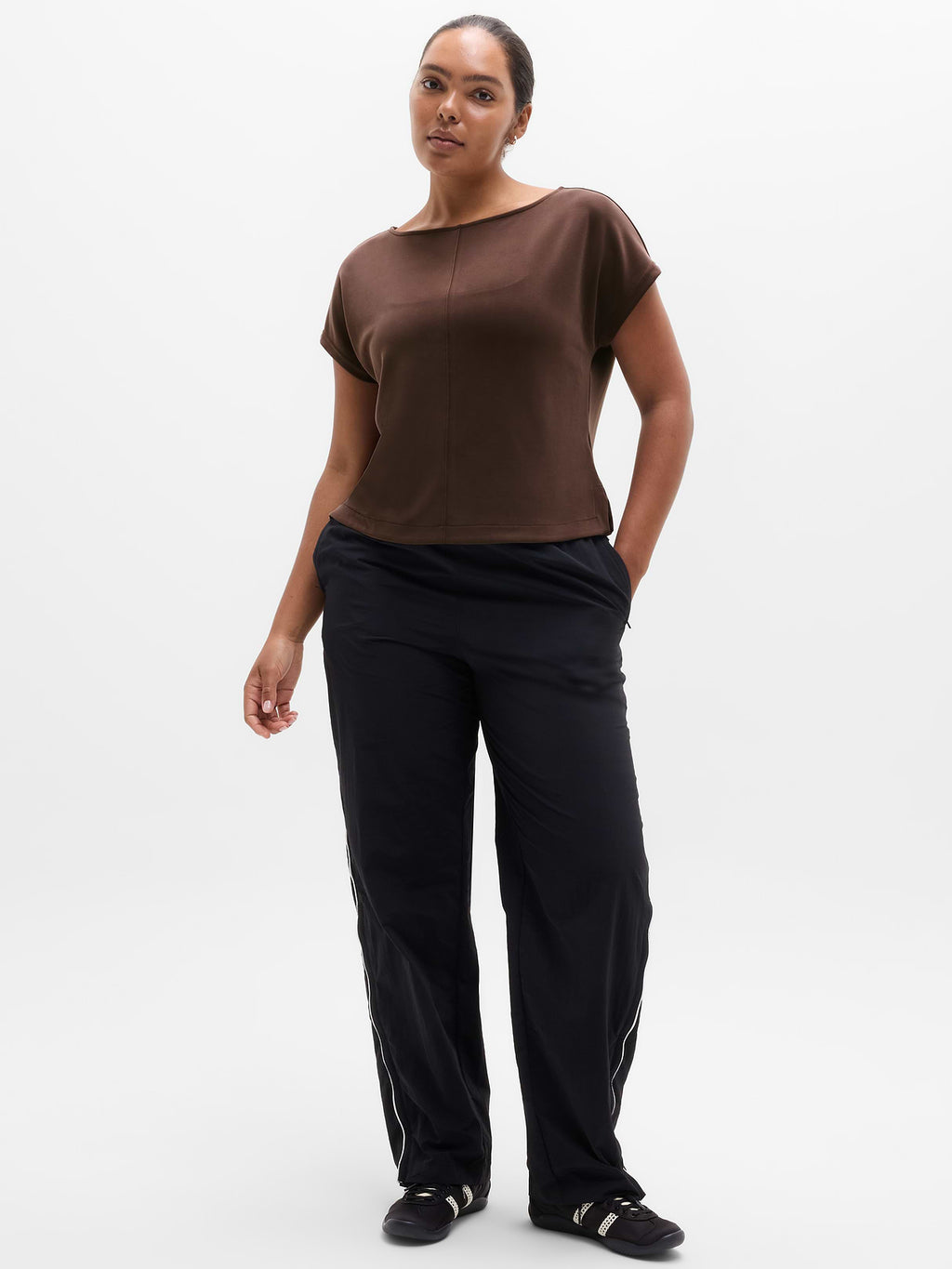 Seasoft Boat Neck Tee - Woodland