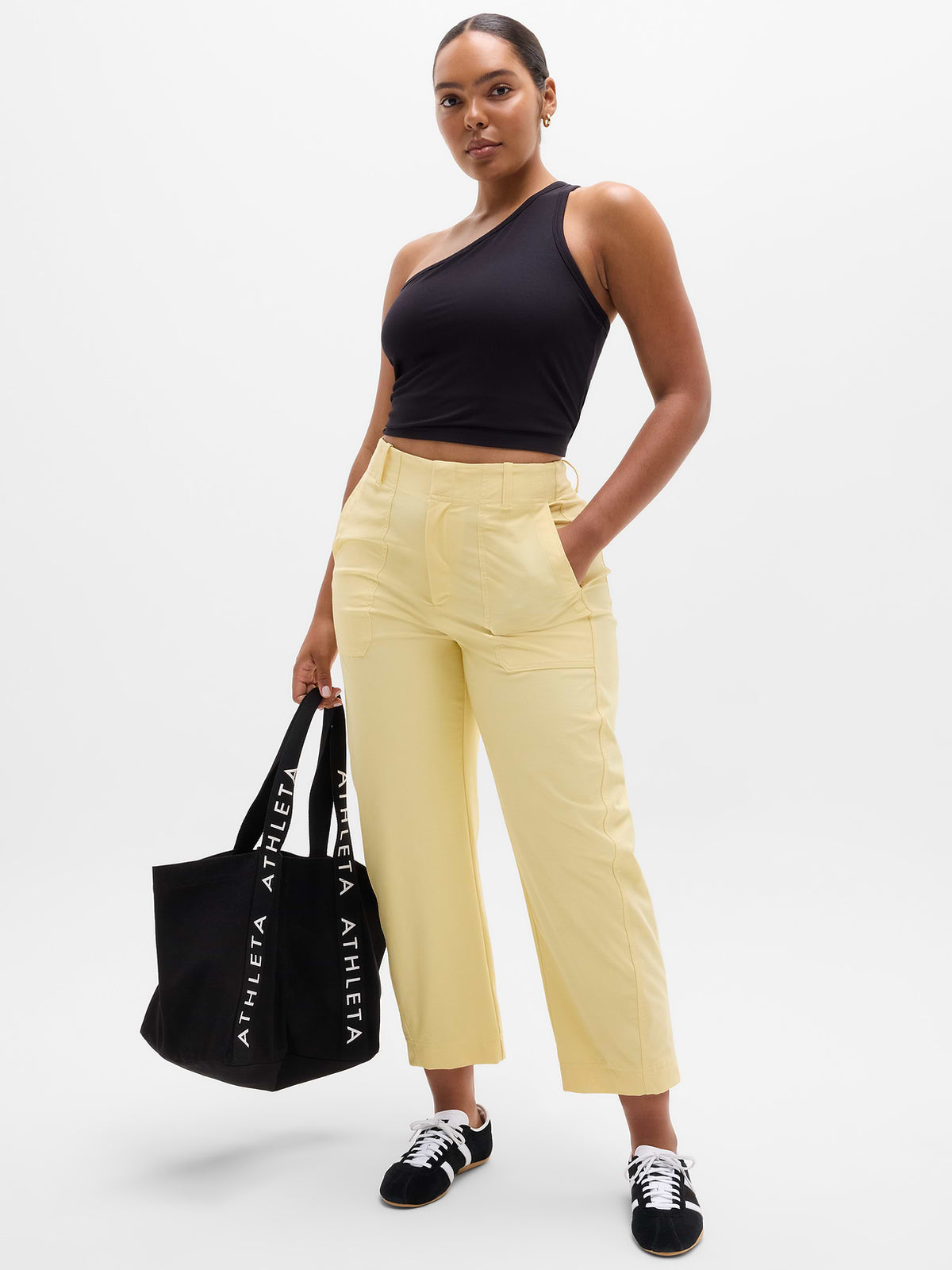 Skyline High Rise Barrel Leg Pant - Solstice