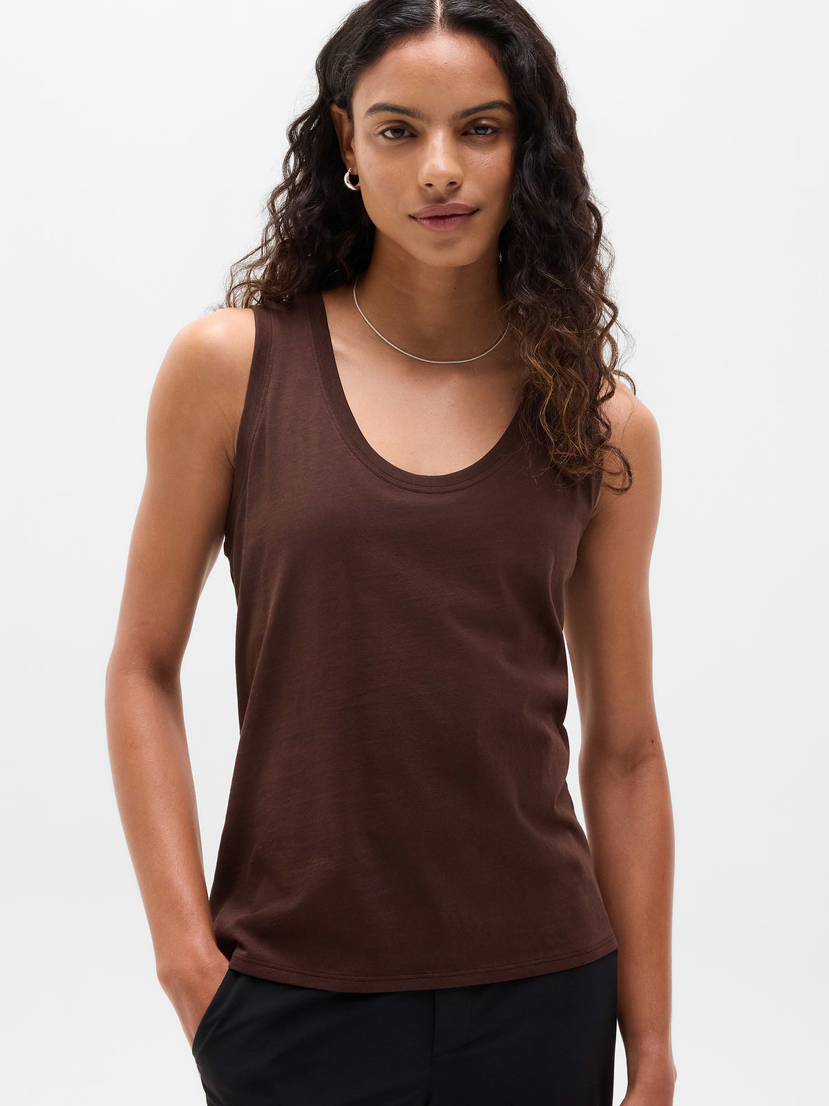 Favorite Cotton Tank - Woodland