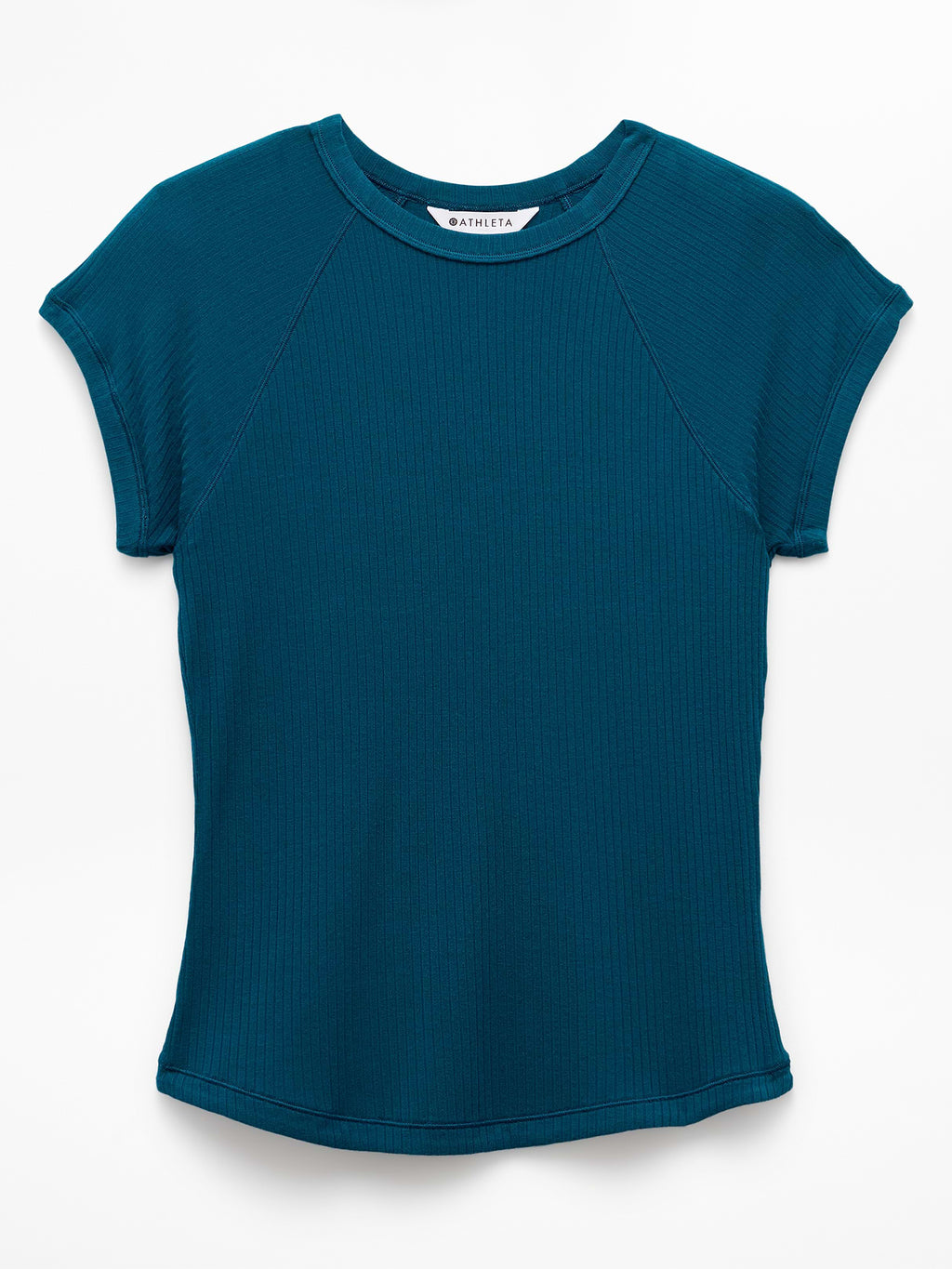 Perfect Rib Tee - Coastal Teal