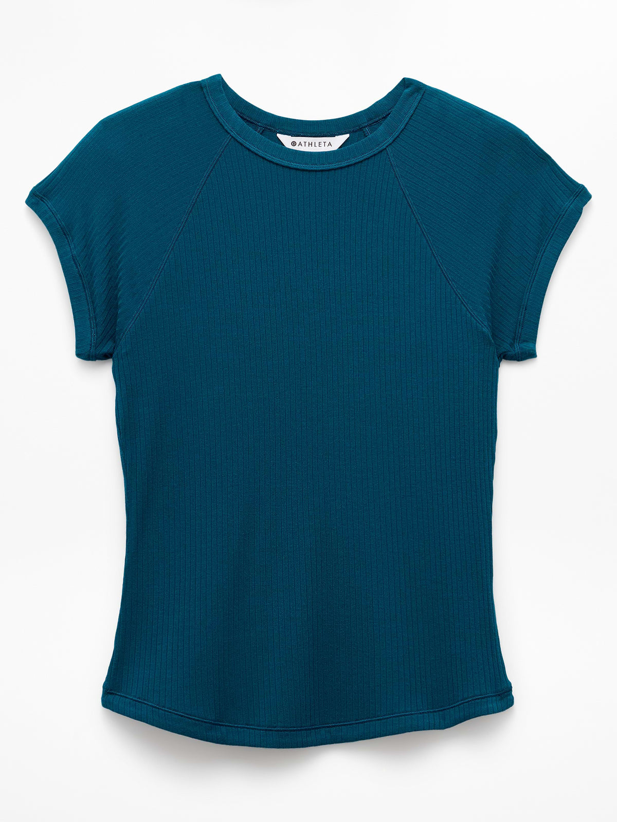 Perfect Rib Tee - Coastal Teal