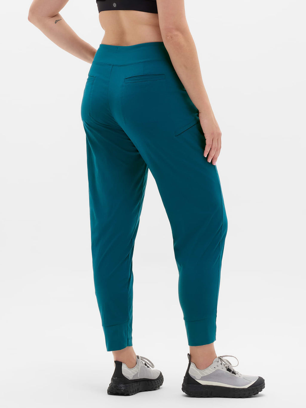 Trekkie North High Rise Jogger - Coastal Teal